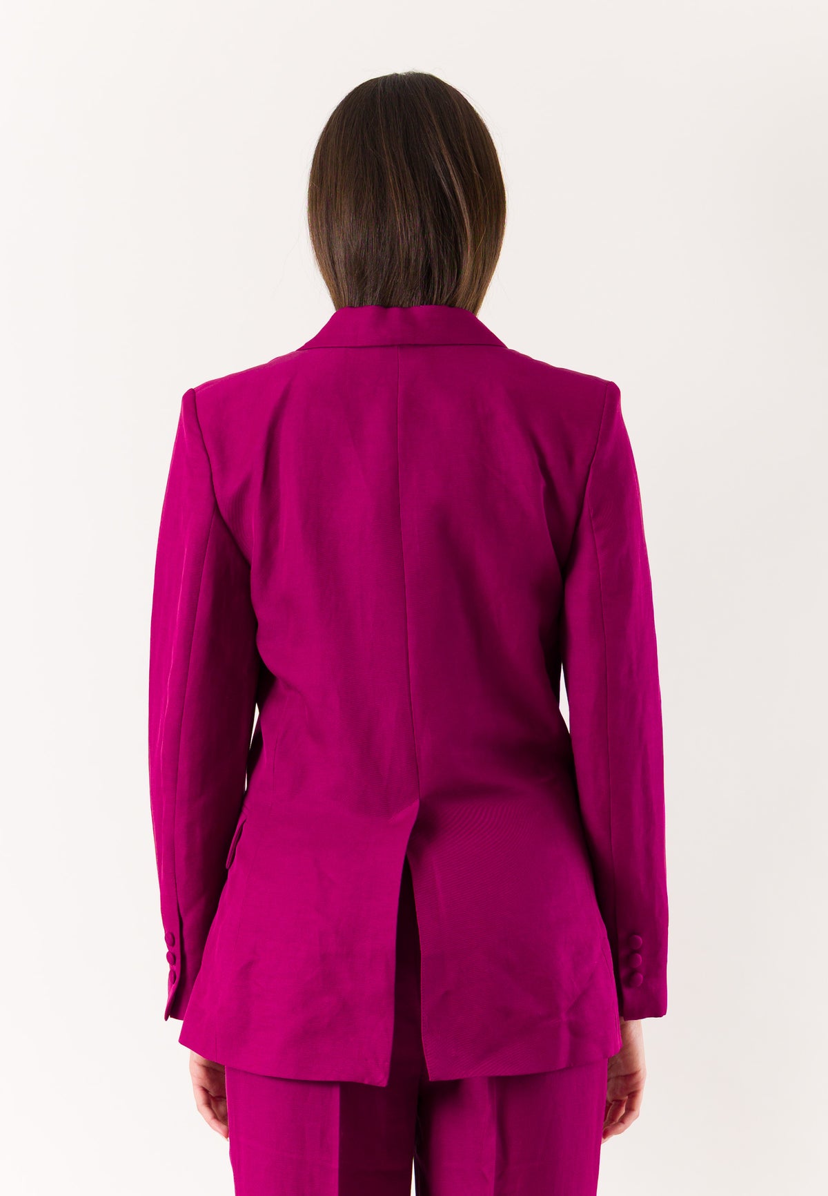 Giacca blazer in lino VCAPI - taglie francesi