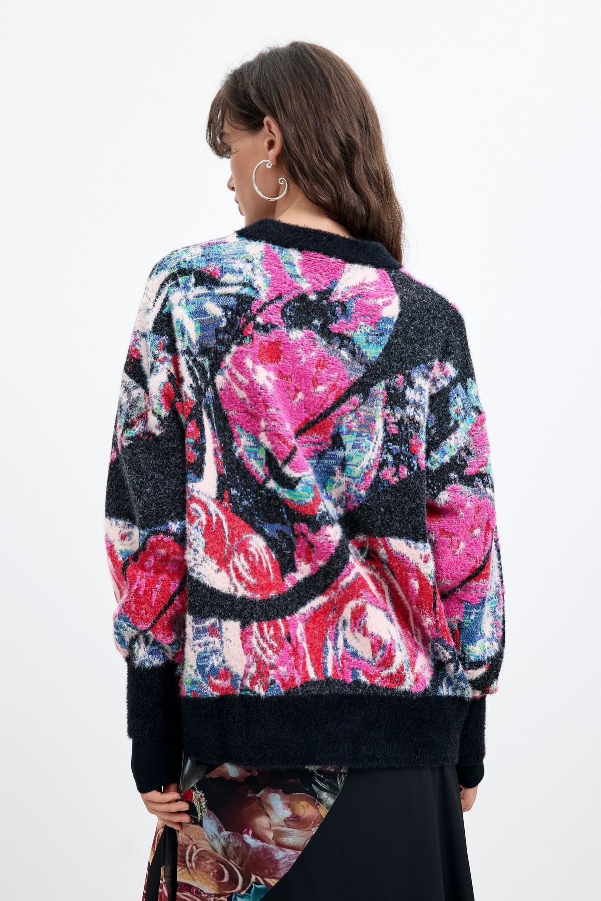 maglione oversize stampato M. C. Lacroix 26WWJF052000