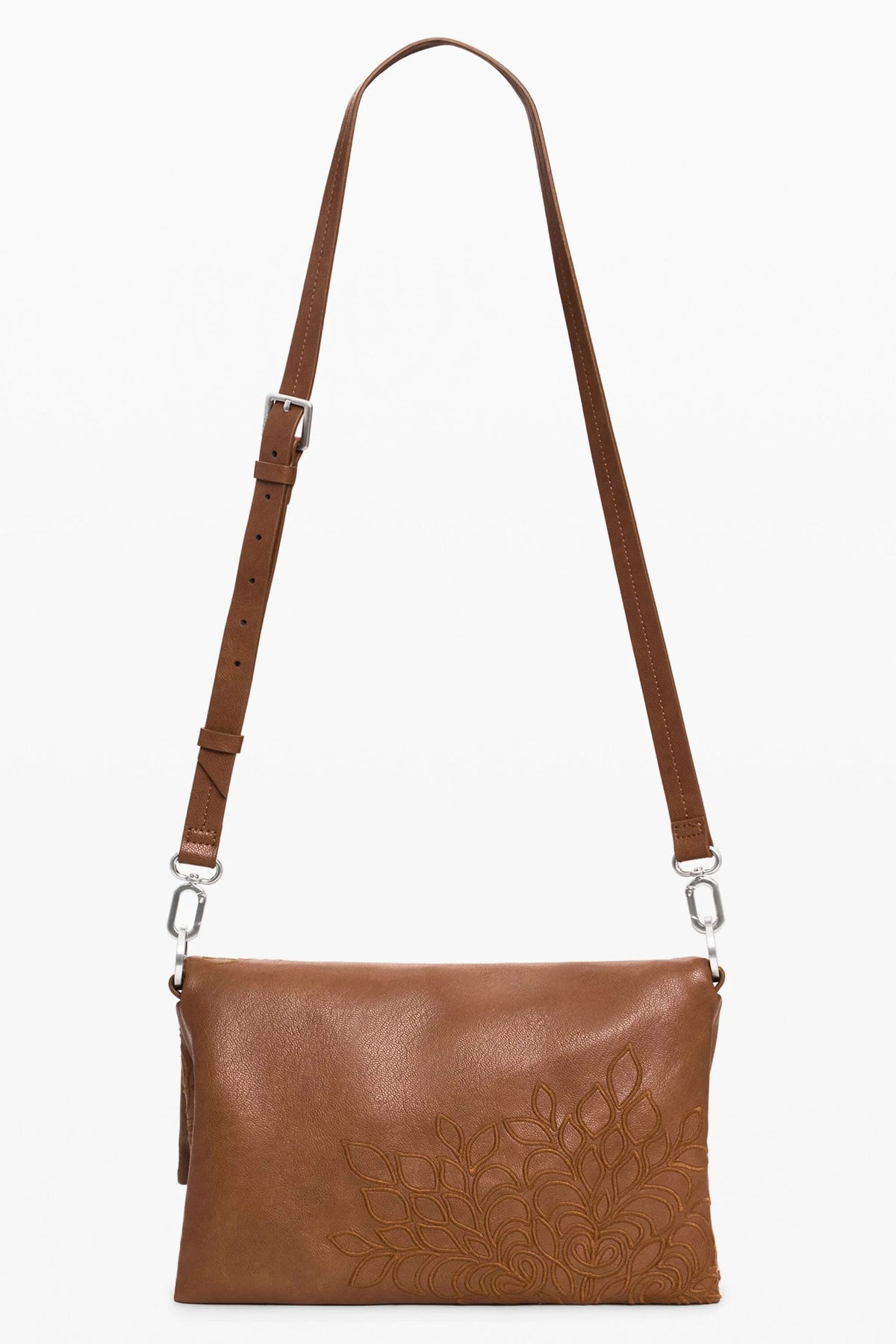 Borsa media con patta effetto pelle 26SAXPB8