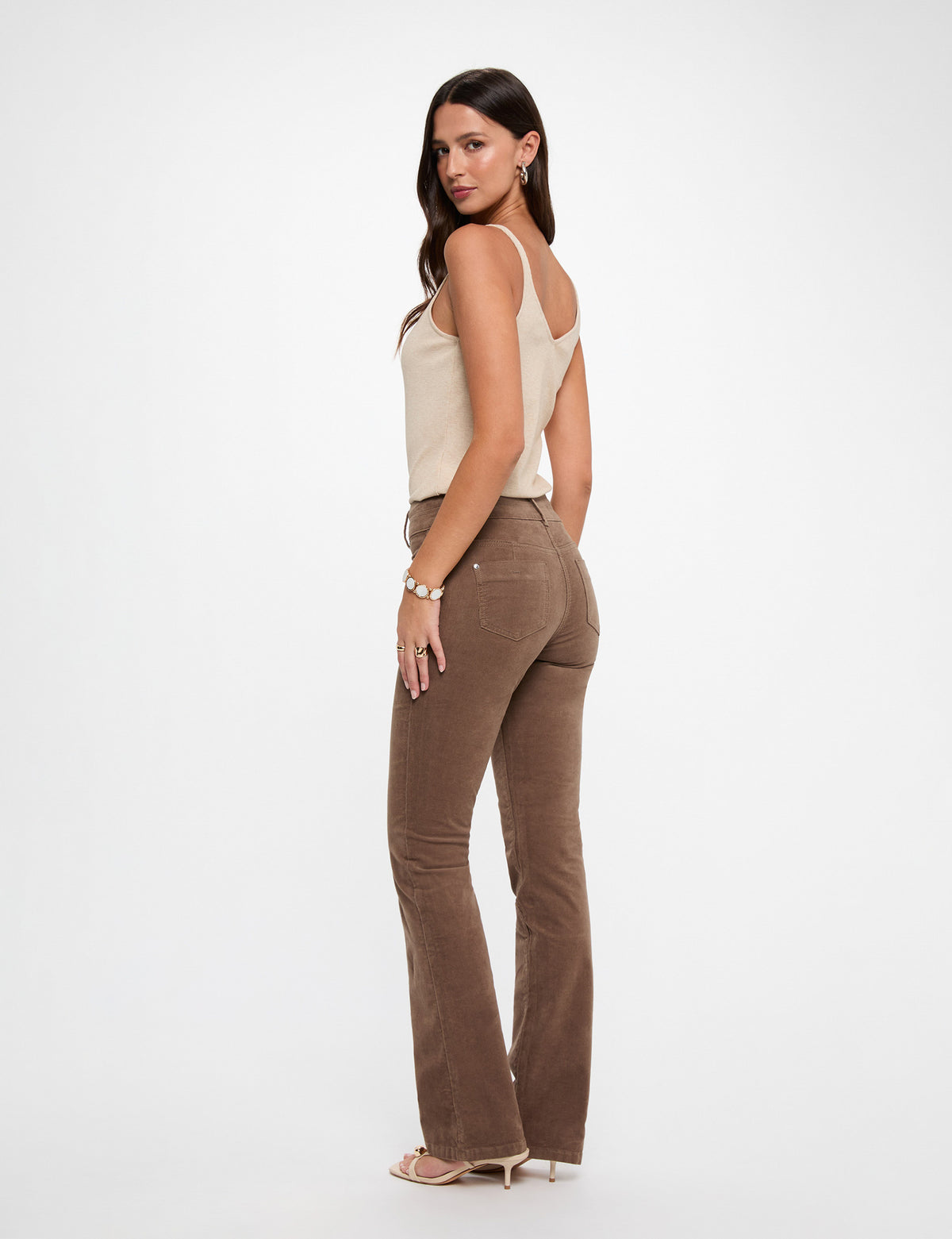 Morgan POLENO pantaloni flare in velluto