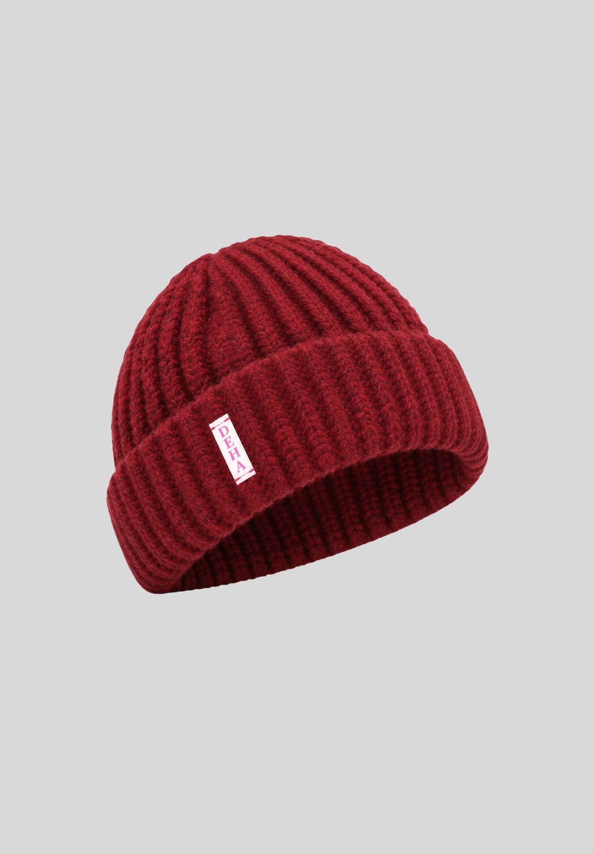 Cappello Donna DEHA in Alpaca e Lana – Cherry Red D5291266230