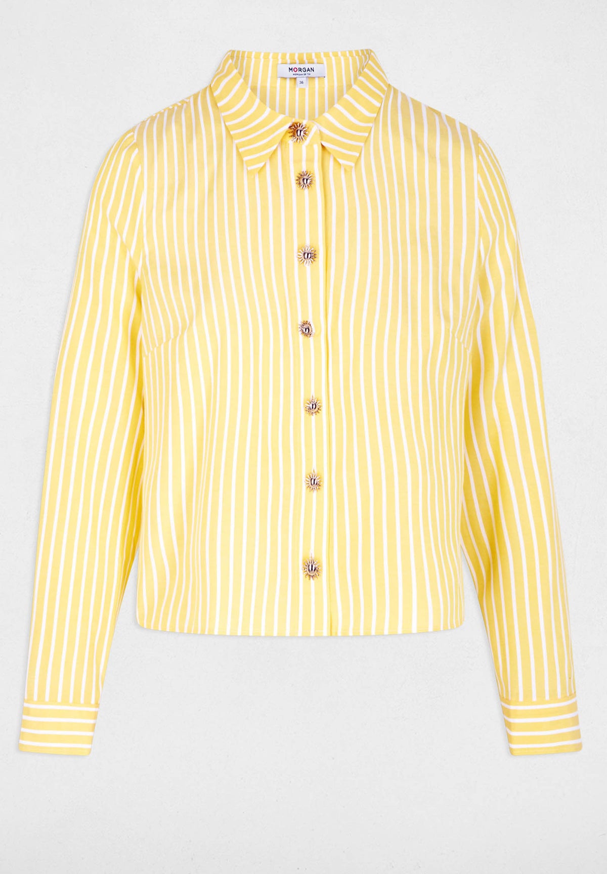 MORGAN DE TOI Women's Shirt LIGHT YELLOW
