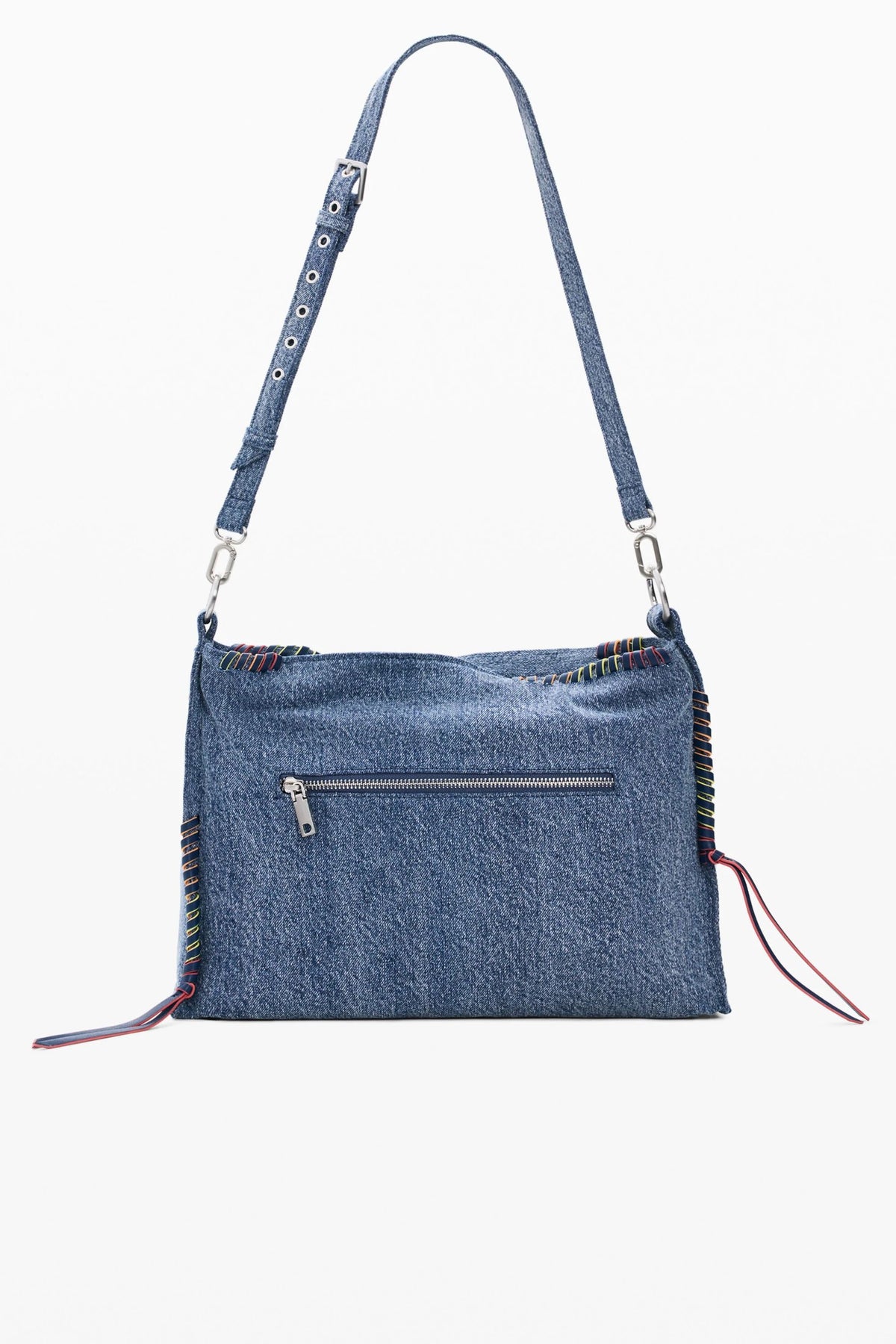 Borsa in denim con cuore 26SAXD31