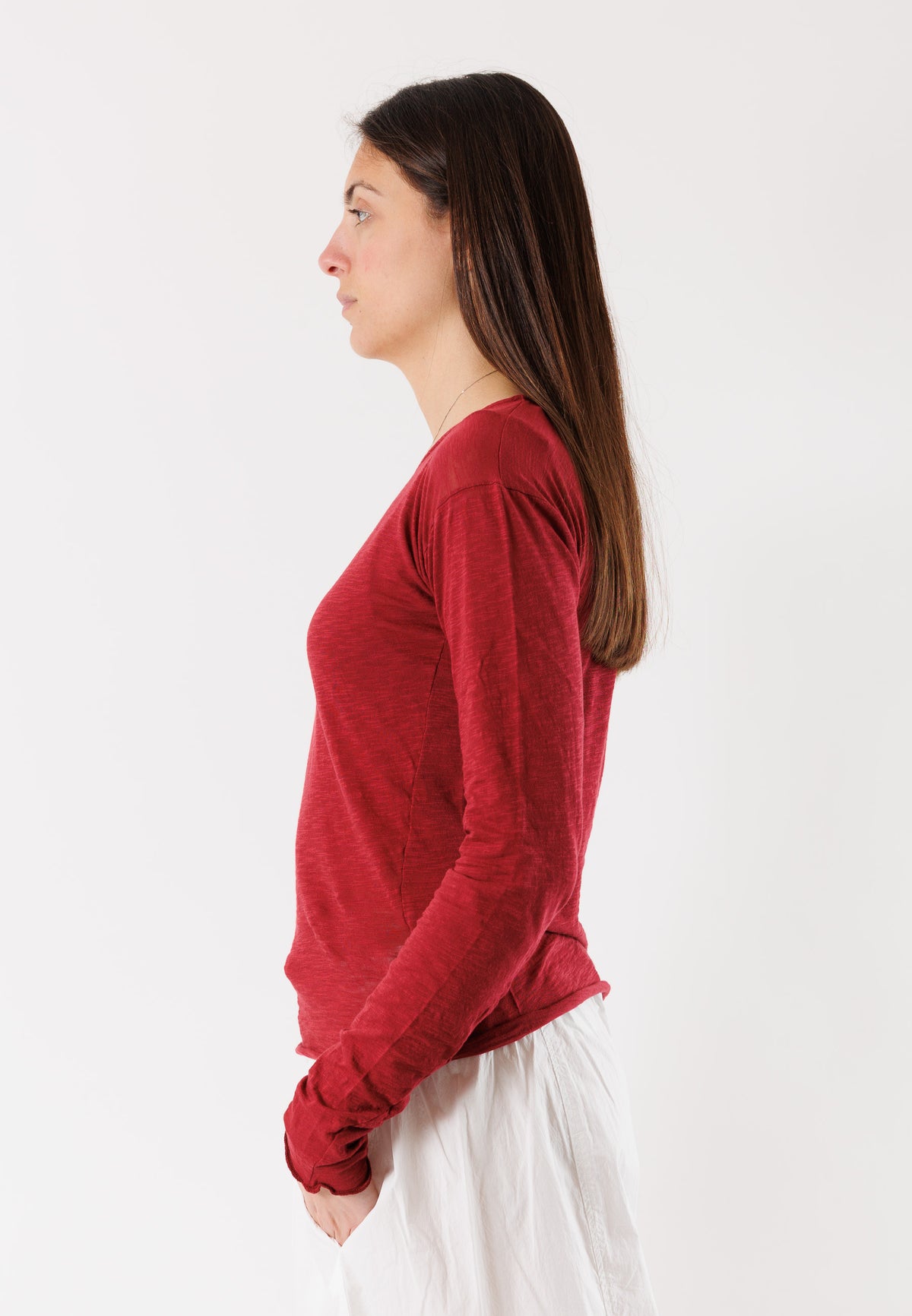DEHA Women's Sweater CHERRY RED