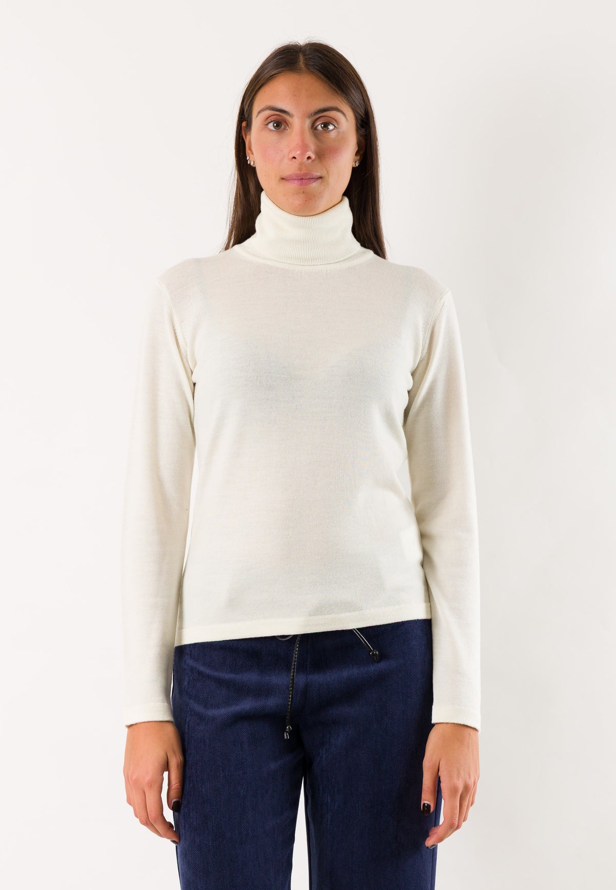 Mesange Z9063 dolcevita lana merino