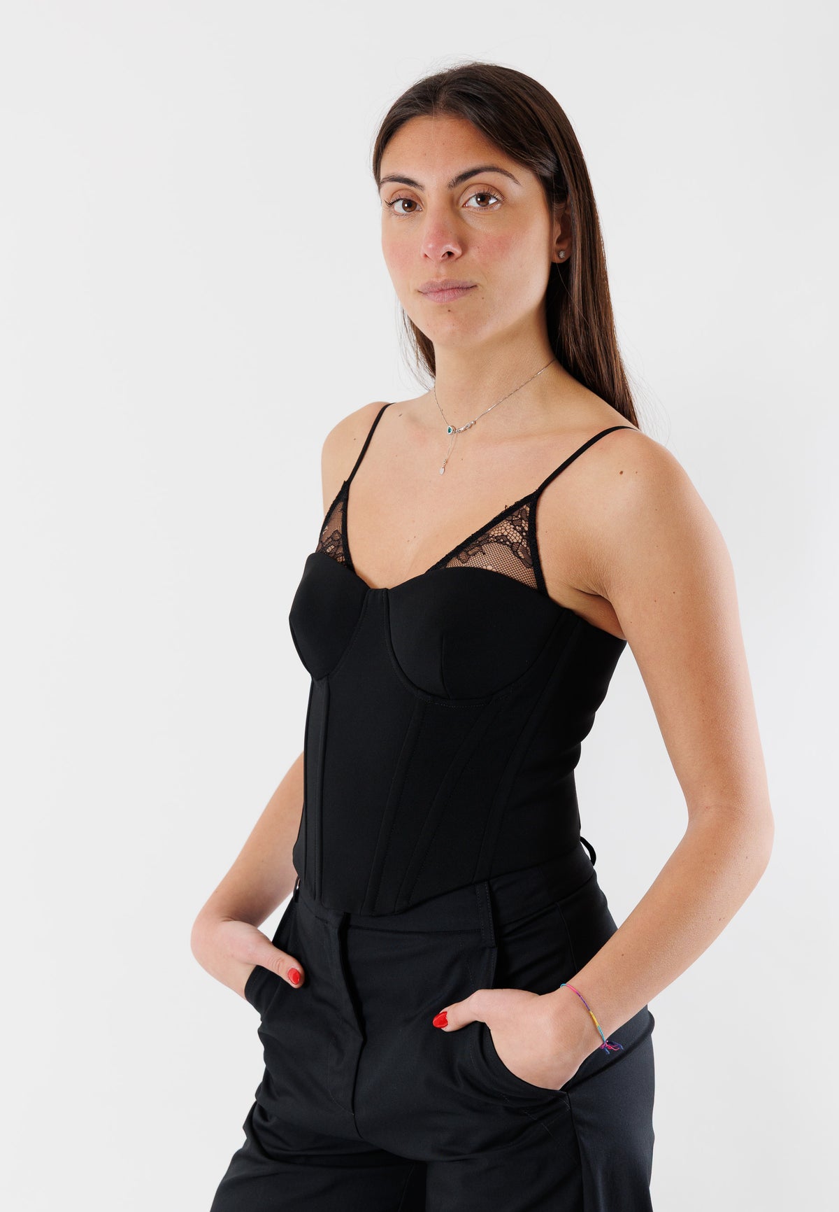 Top PATRIZIA PEPE Donna Nero