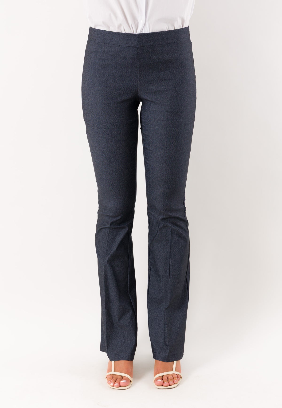 MESANGE Women's Mélange Blue Trousers