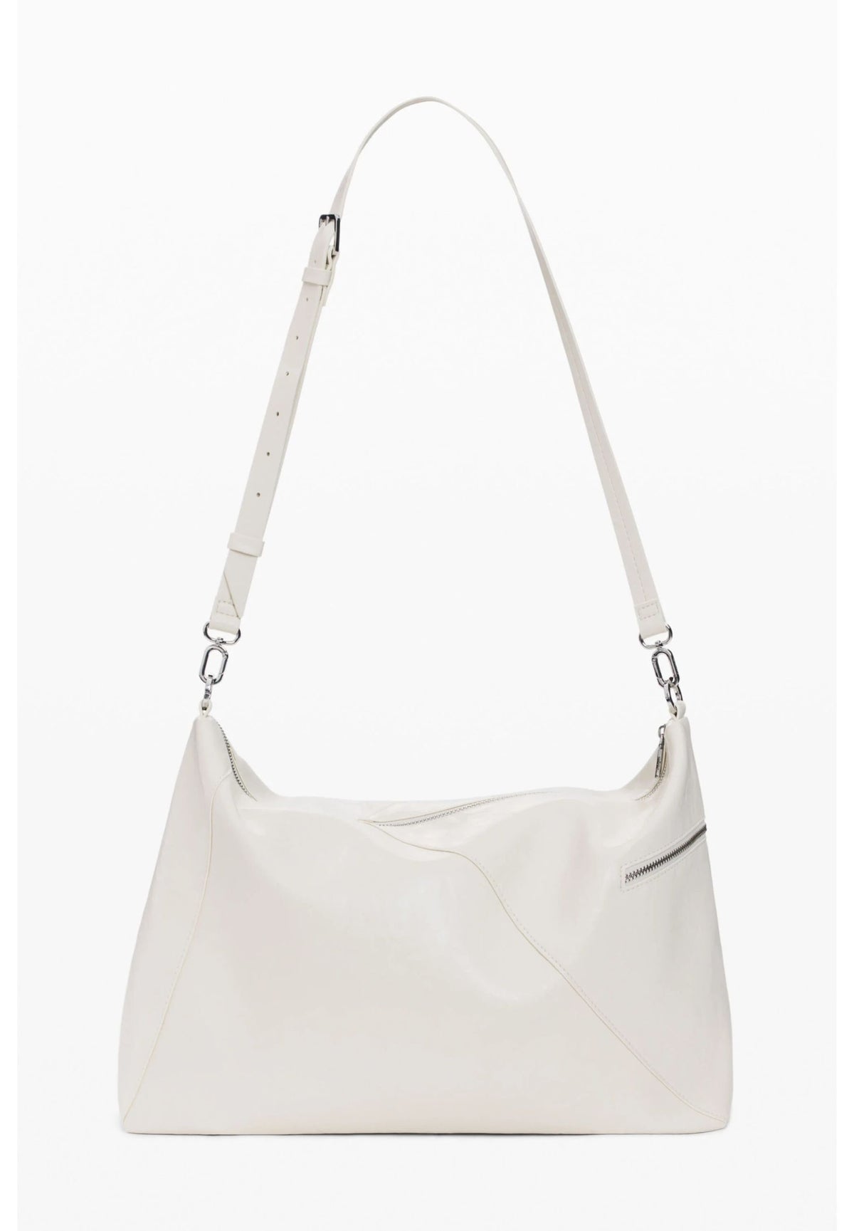 Borsa a spalla effetto pelle 26SAXPA7