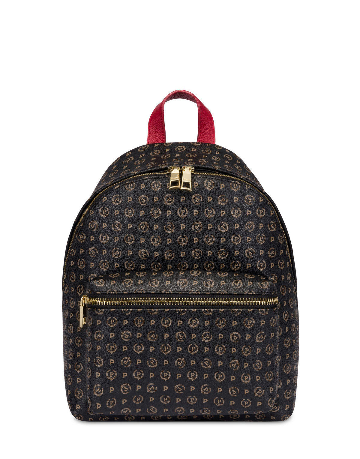 Zaino Heritage Logo Classic Nero/lacca Zaino "Linea Heritage" monogram iconico TE8412