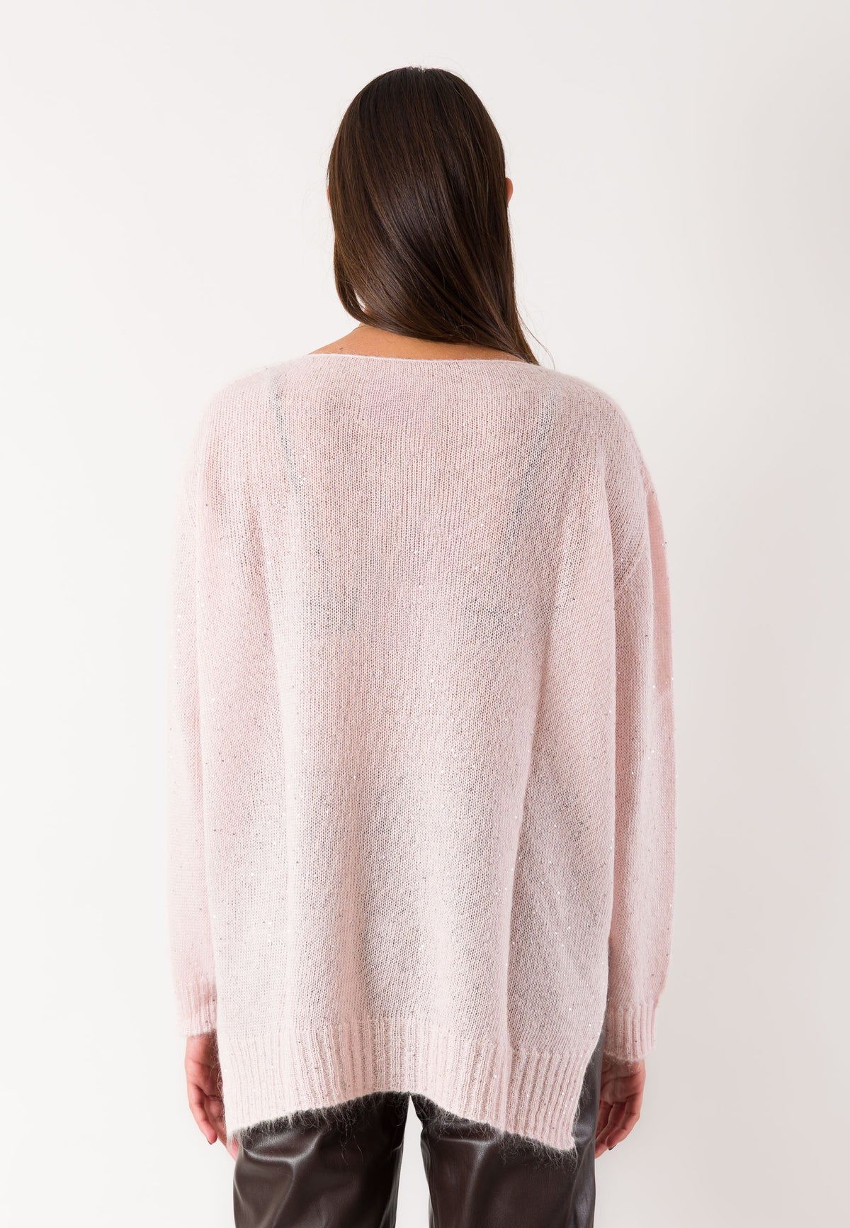 Maglia morbida girocollo essenziale 3M1801