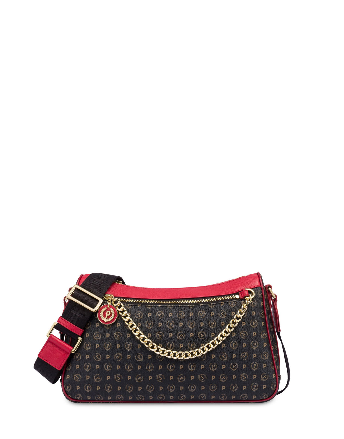 Borsa A Tracolla In Pvc Heritage Logo Classic Nero/lacca TE8526PP0IQ1100BPVC NERO
