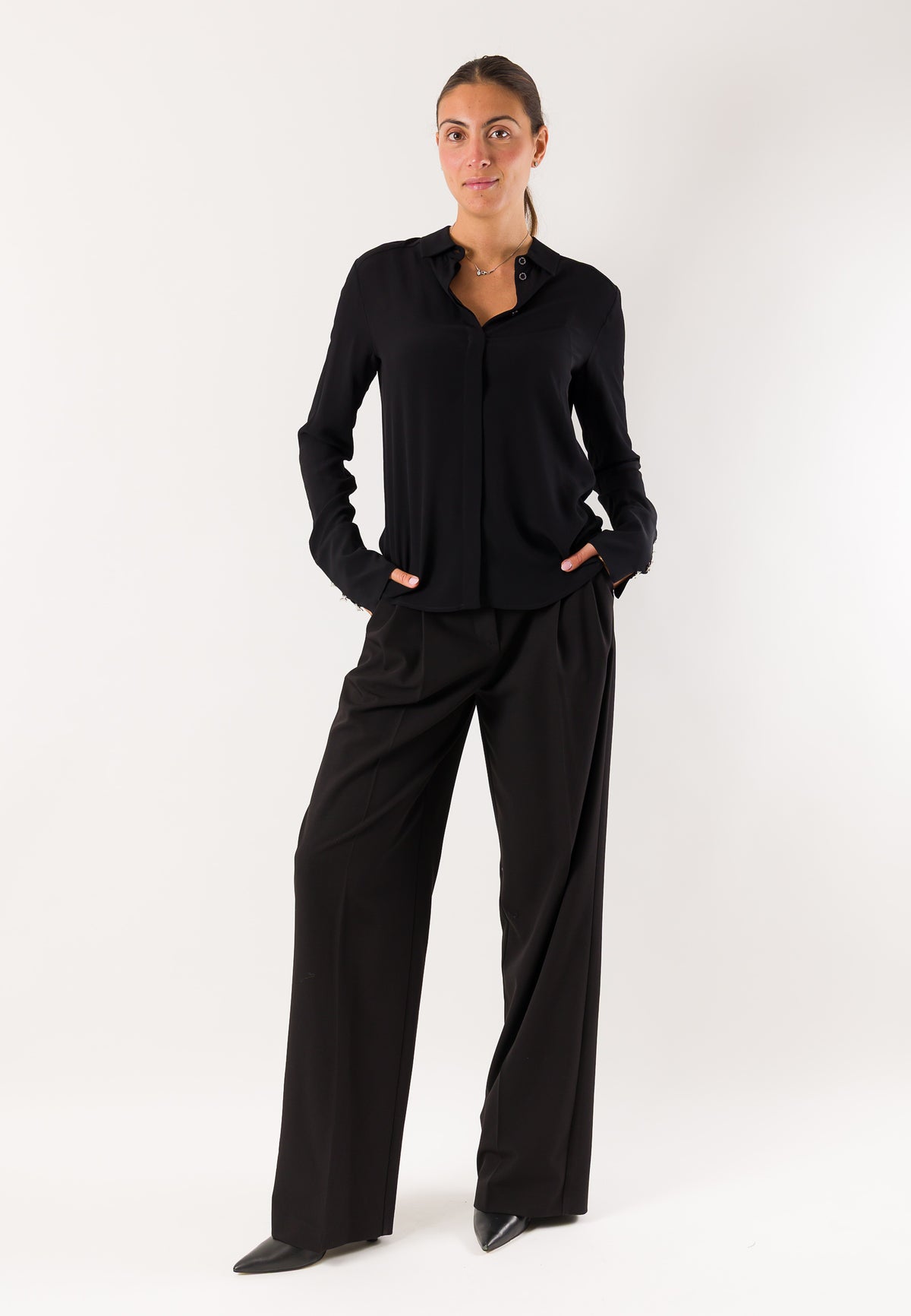Patrizia Pepe 2C0072 camicia dettagli Fly