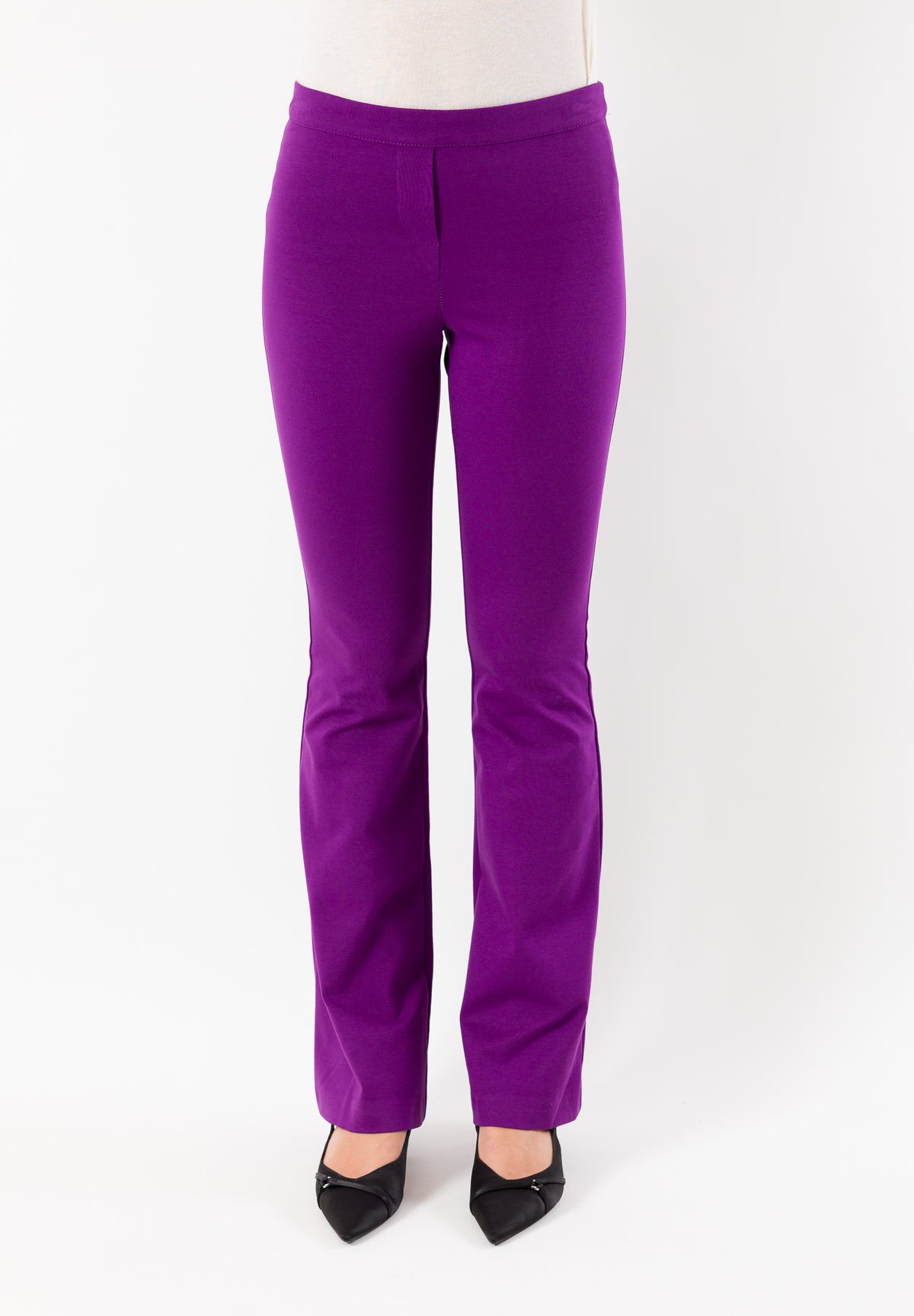 AI25745VIOLA - Trousers - MESANGE