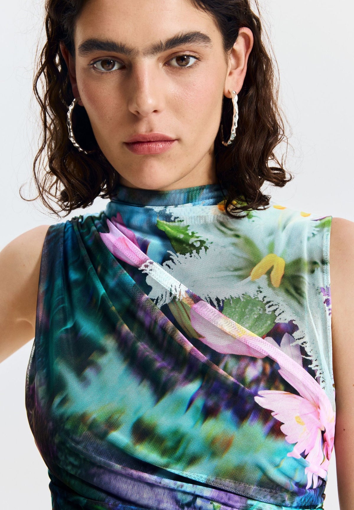 DESIGUAL Women's Green Dresses