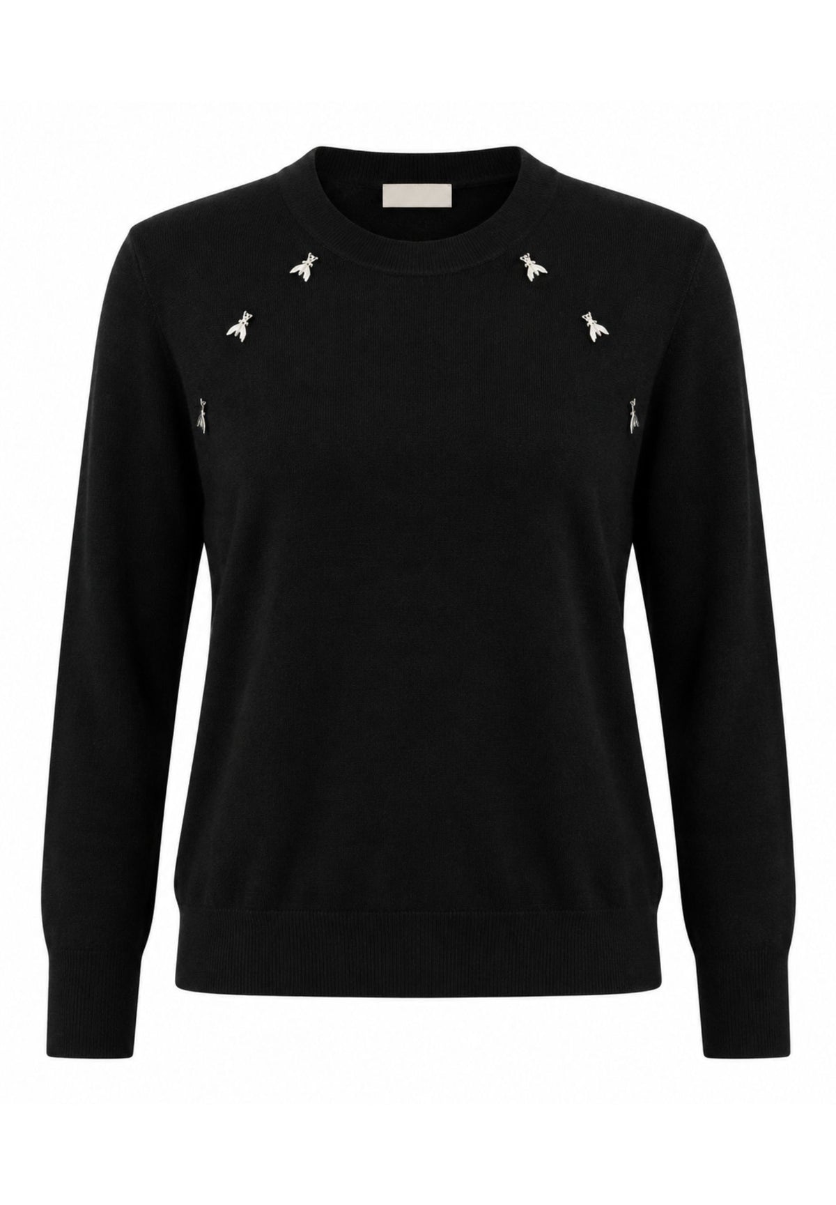 Maglia lana dettagli decorativi 8K0430