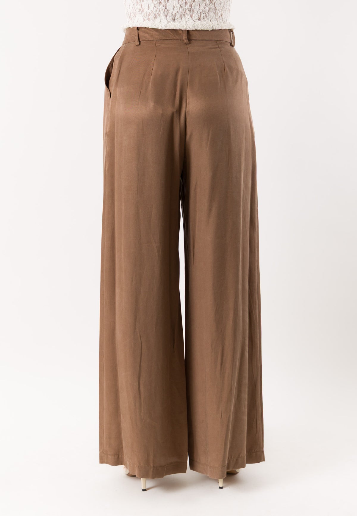 Pantaloni ampi in Tencel PE26186
