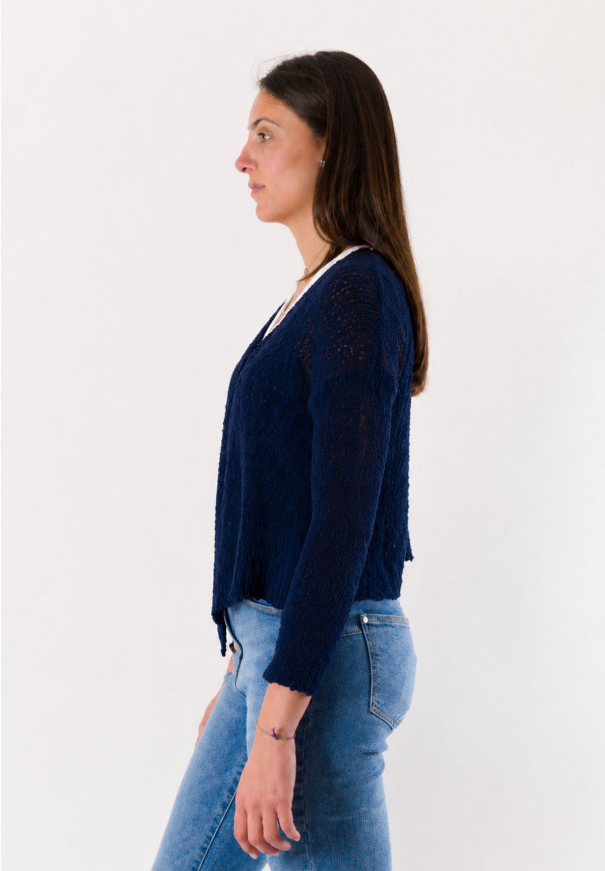 bolerino aperto in cotone A0383