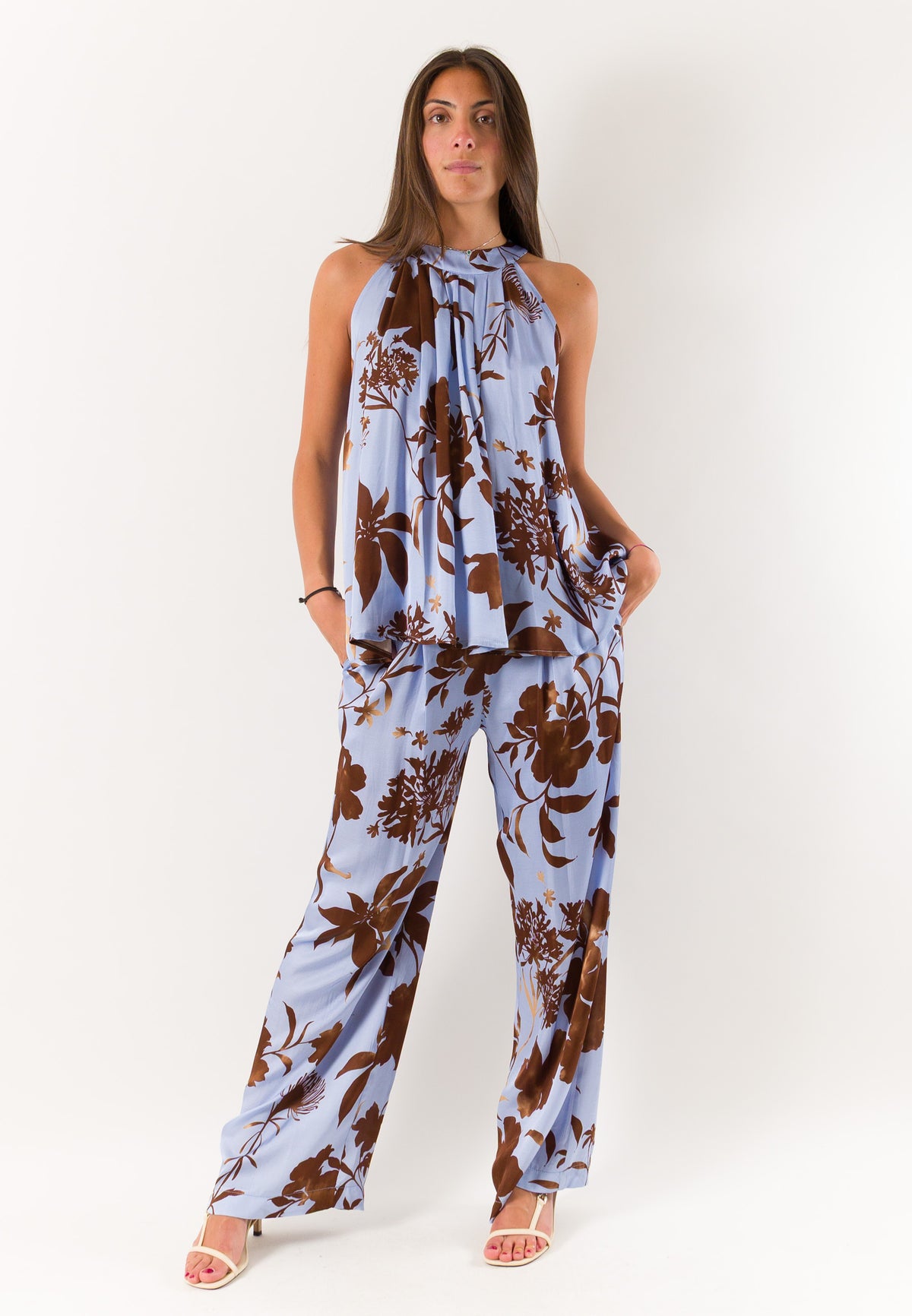 pantalone largo fantasia PE26271