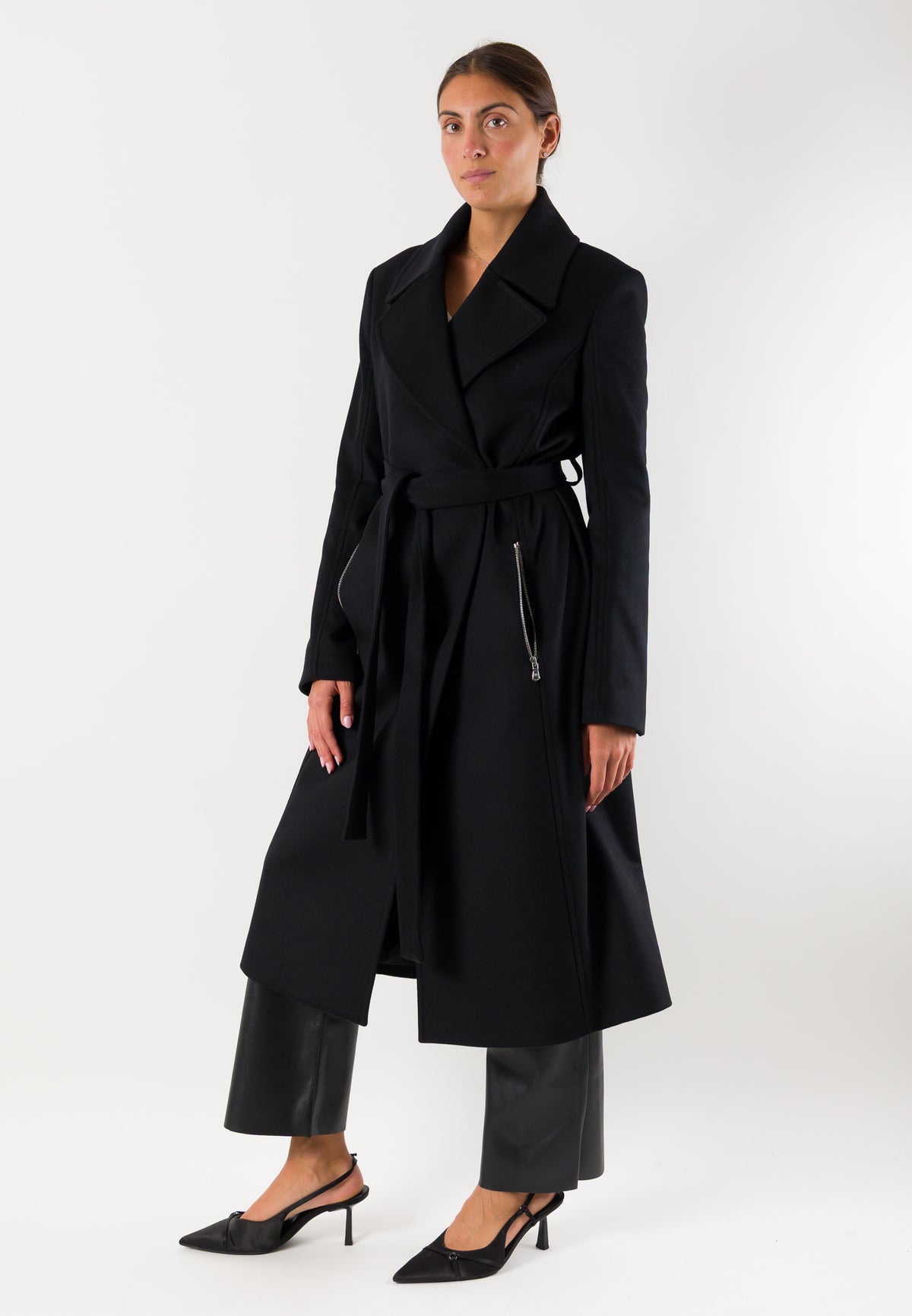Patrizia Pepe 2O0225 cappotto con cintura