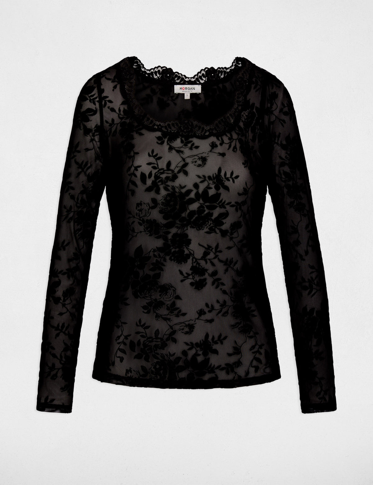 Maglia pizzo Morgan De Toi TFUN