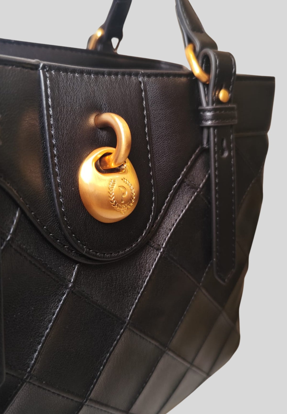 Borsa effetto pelle trapuntata SC4539PP1OSM