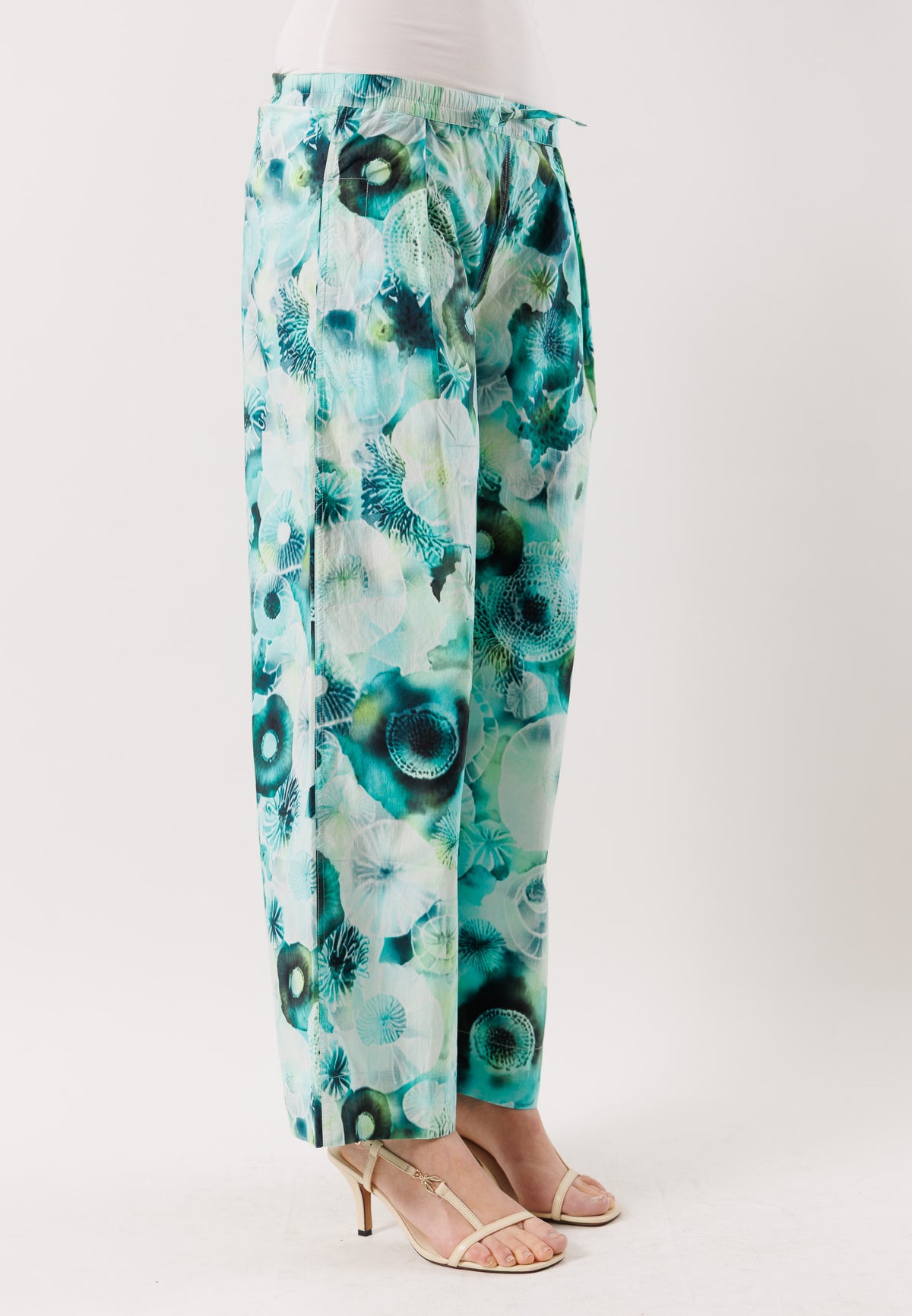 Pantaloni ampi in cotone D42735
