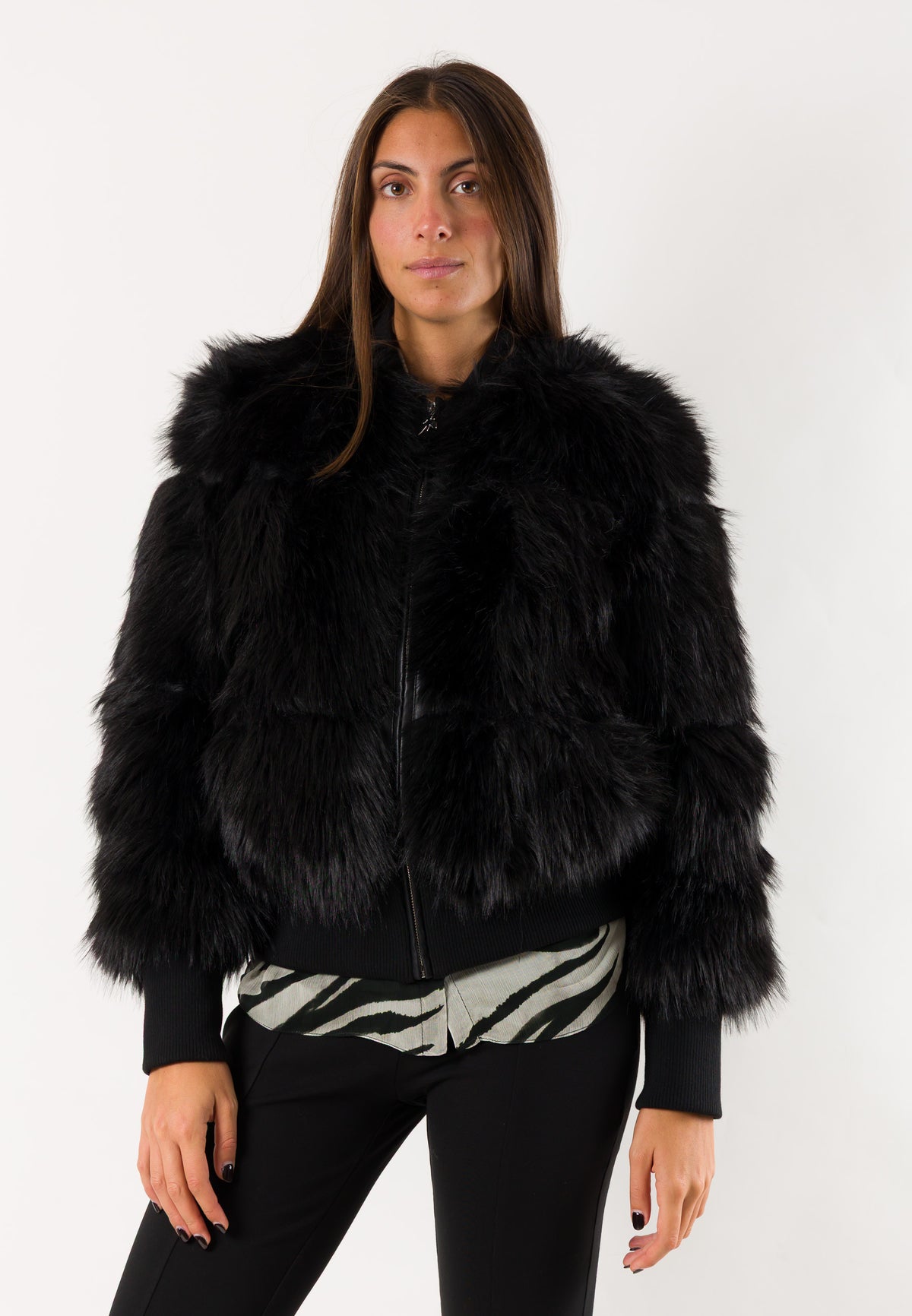 Patrizia Pepe 8O0013 eco-pelliccia bomber