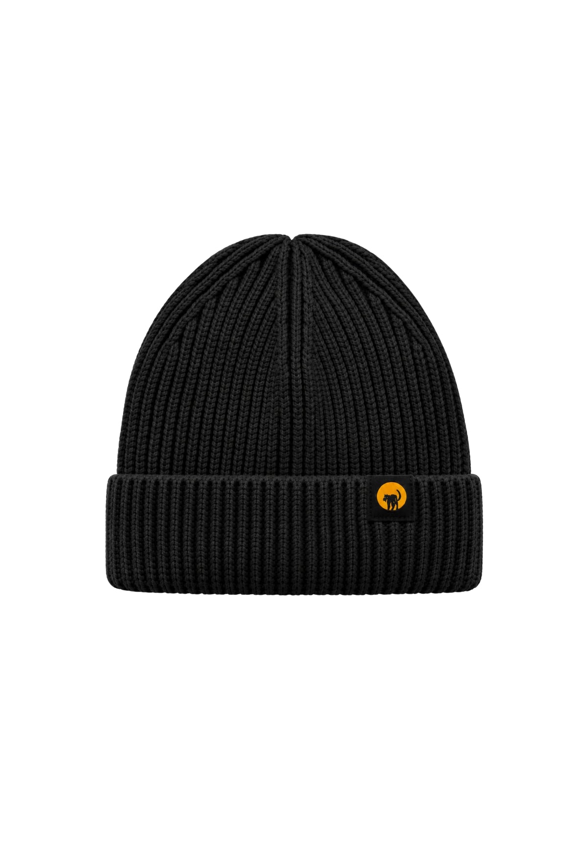 Cappello Unisex Ciesse Piumini Jet Black Nero in Maglia a Costine KASEMJET BLACK