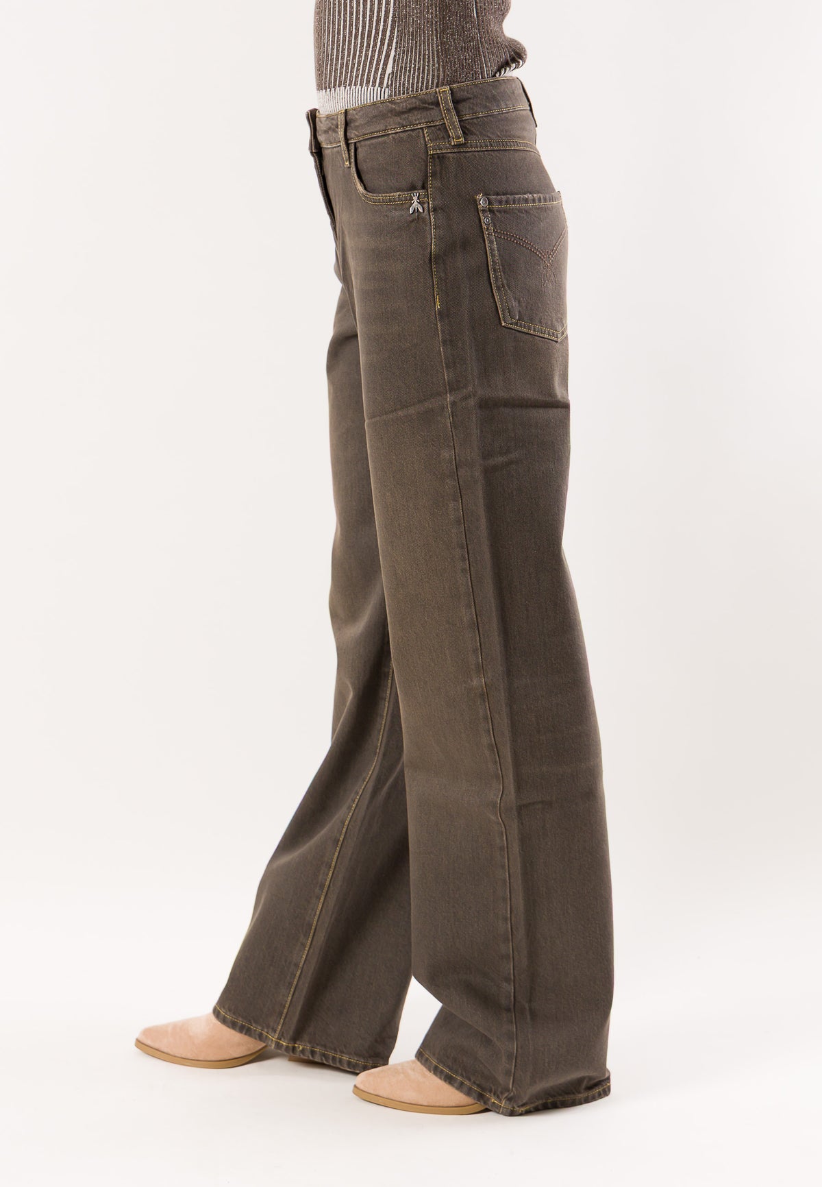 Patrizia Pepe 2P0098 jeans wide leg