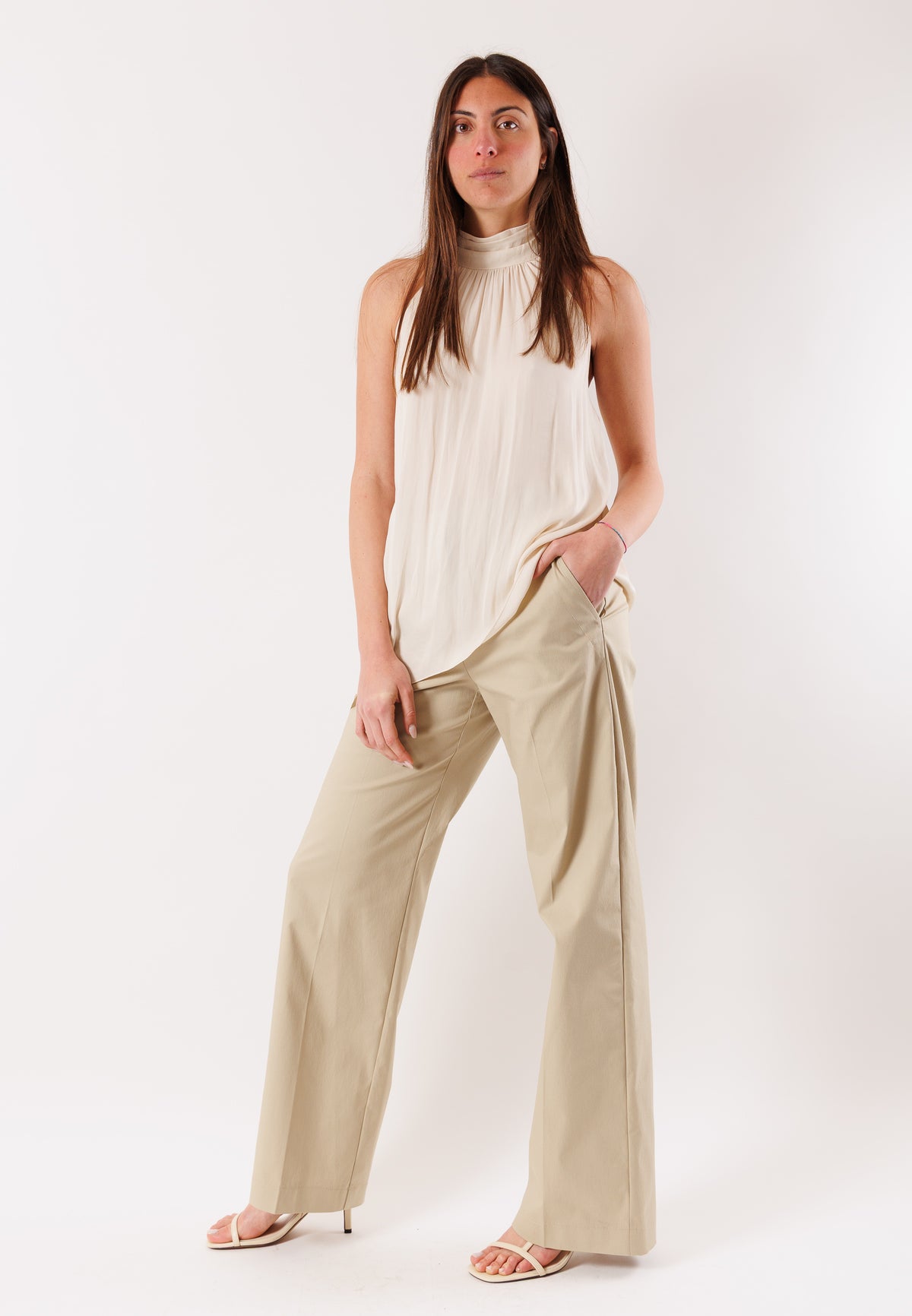 PATRIZIA PEPE Women's Shirt Pearl Ivory