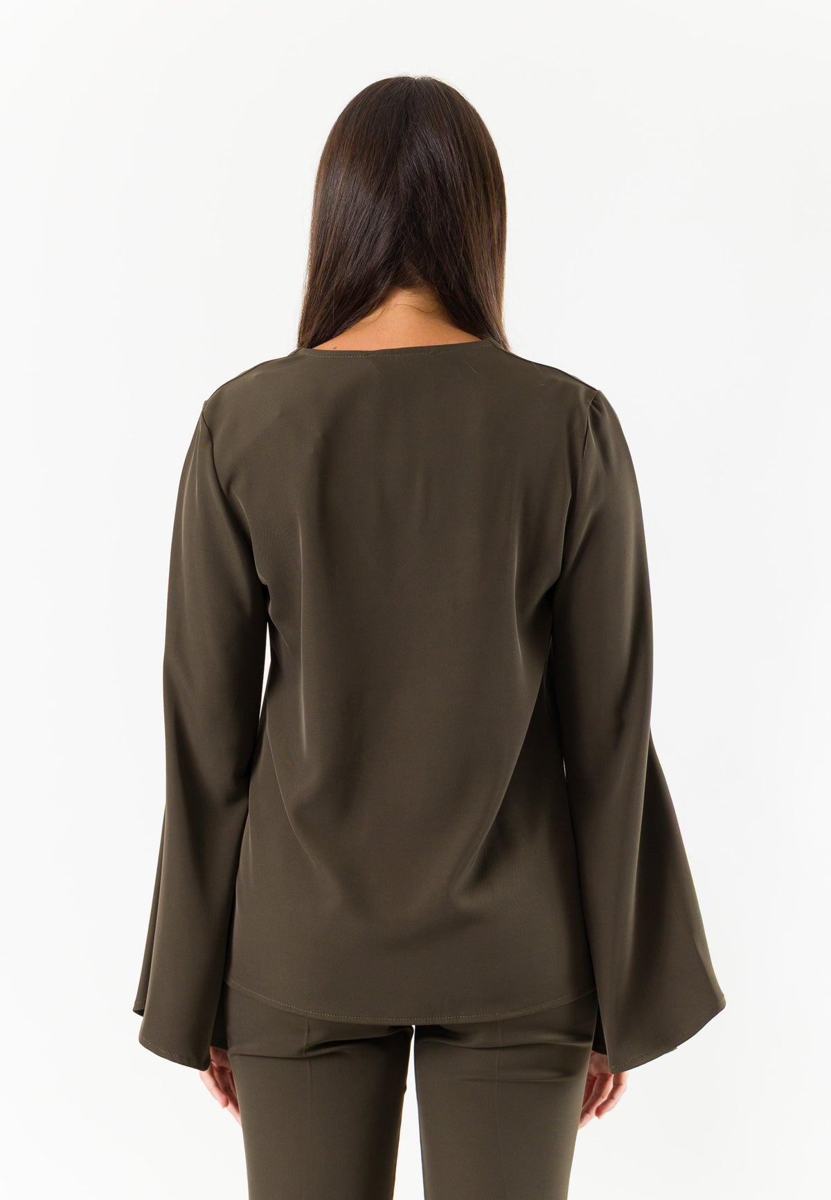 Casacca elegante maniche ampie AI26658