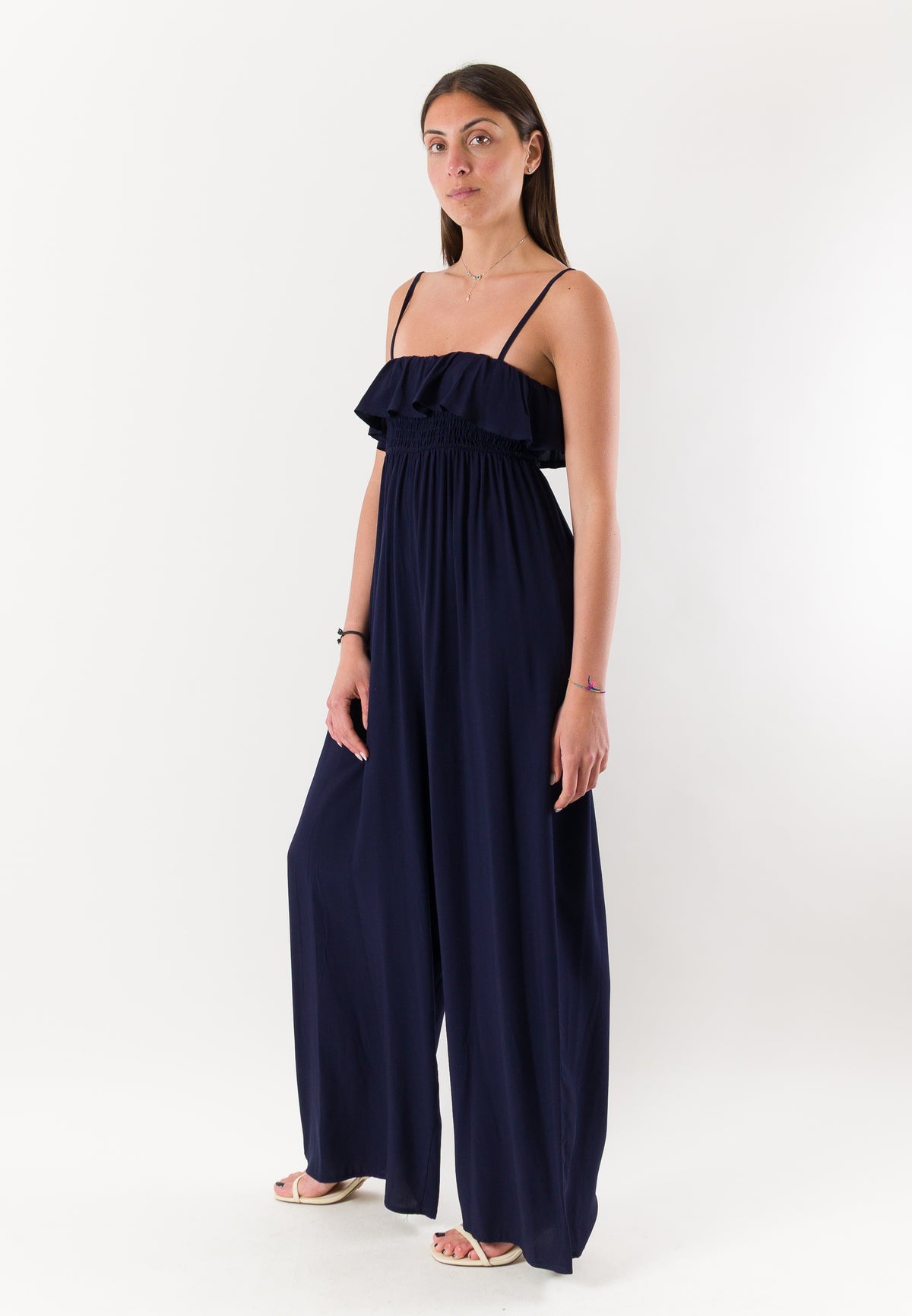 KONTATTO Women's Blue Jumpsuit