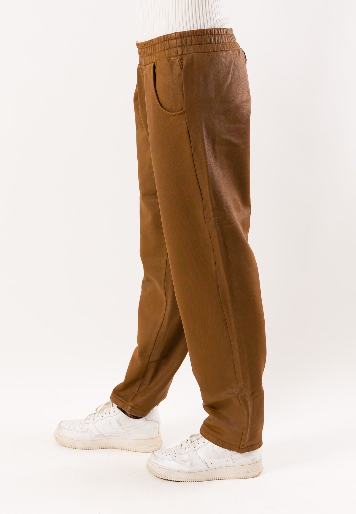 Deha D52475 pantaloni slim effetto pelle