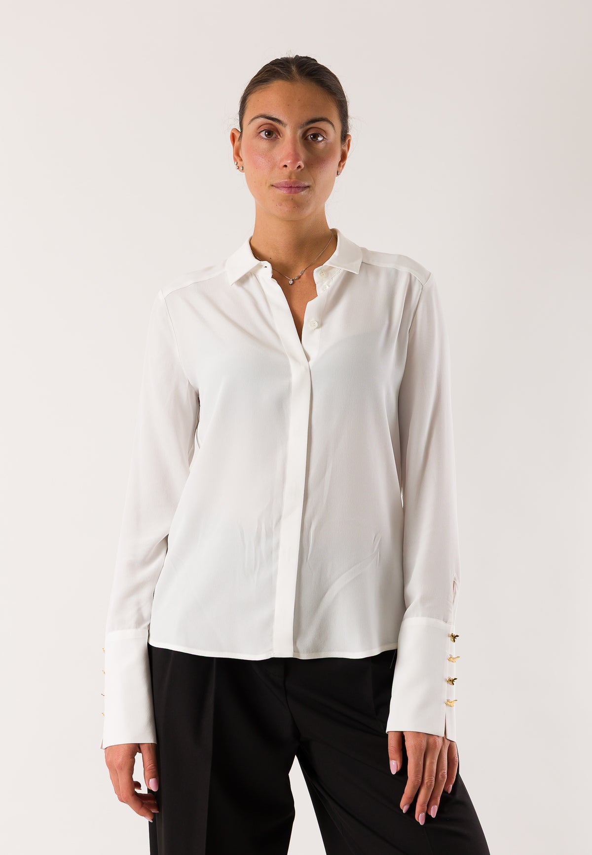 Patrizia Pepe 2C0072 camicia dettagli Fly