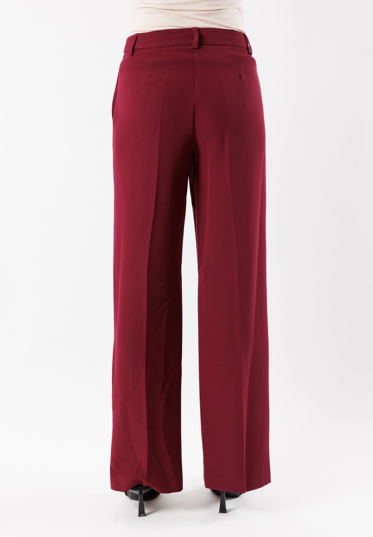 MESANGE Women's Trousers BURGUNDY