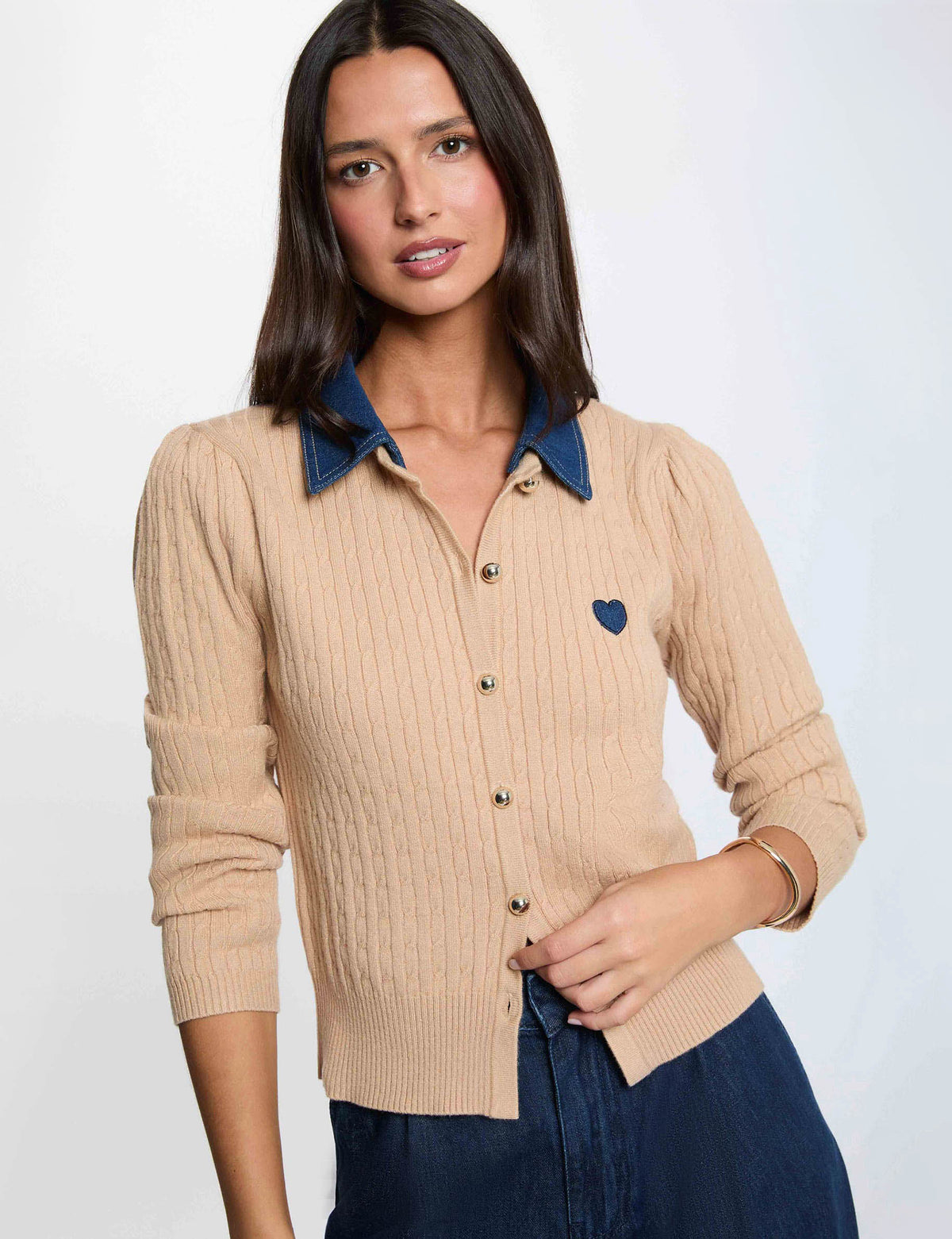 Maglia MORGAN DE TOI Donna CAMEL