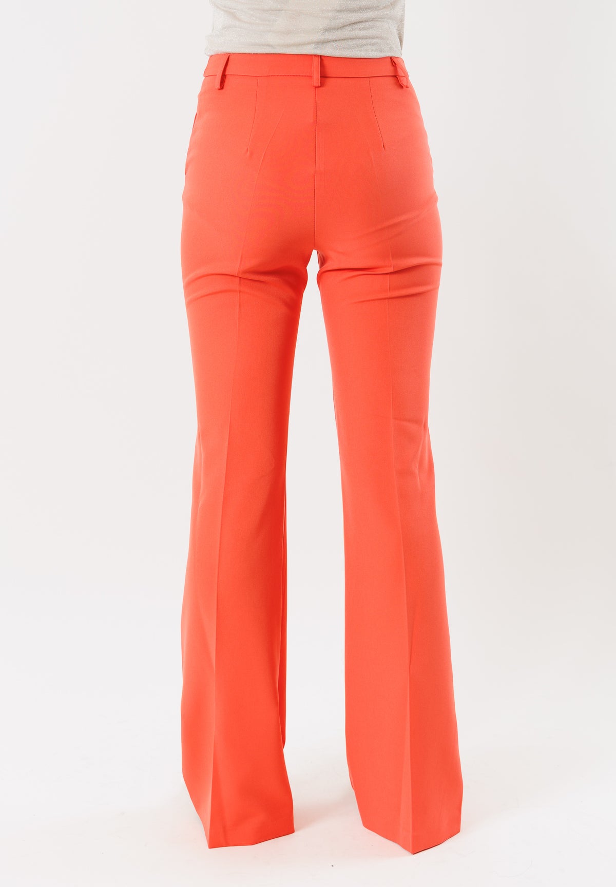 Pantalone flare in tessuto tecnico PE25044