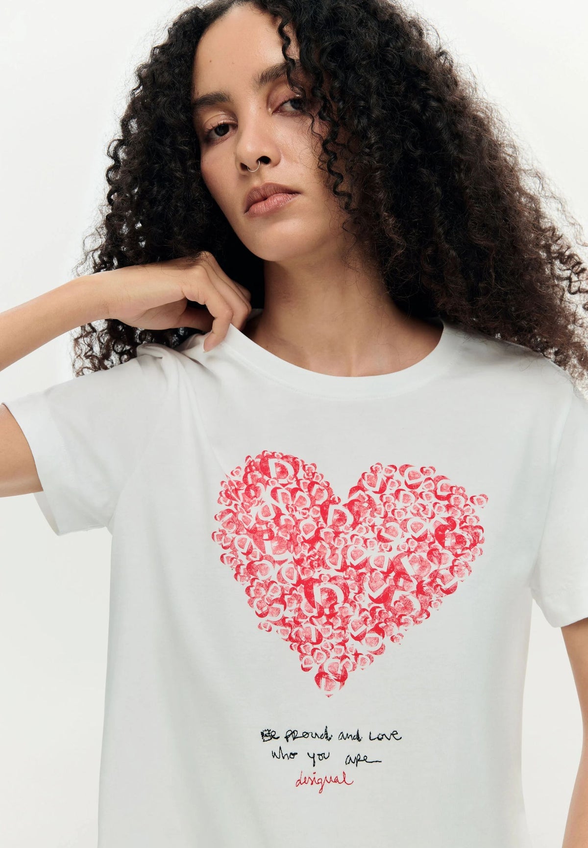 DESIGUAL Women's T-shirt White