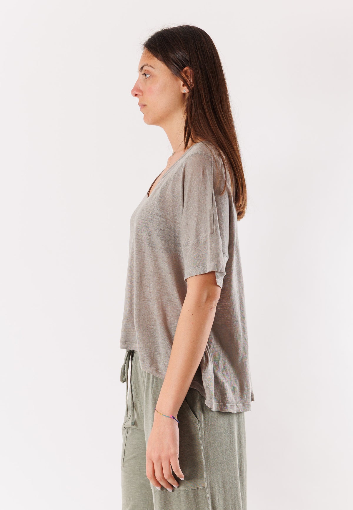 KEELING Women's T-shirt Desert sage