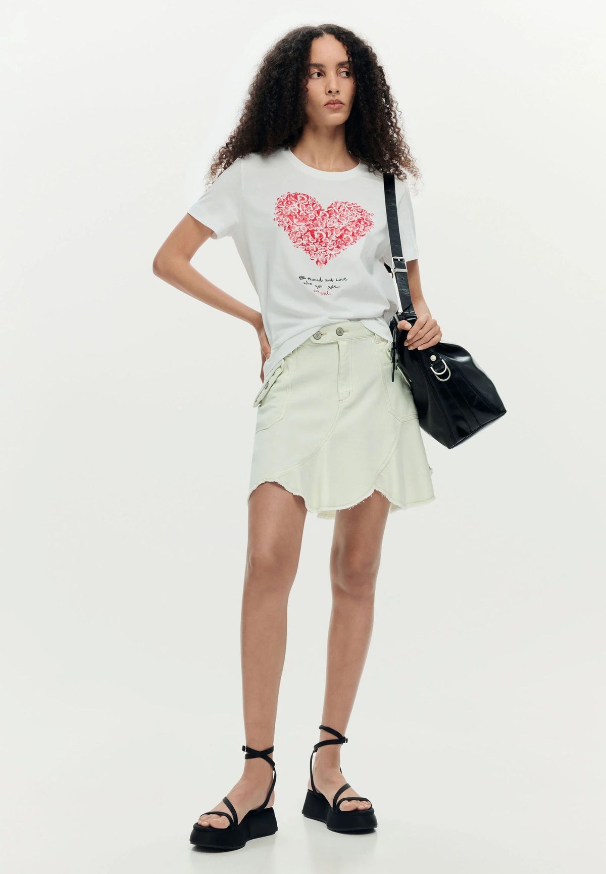 DESIGUAL Women's T-shirt White