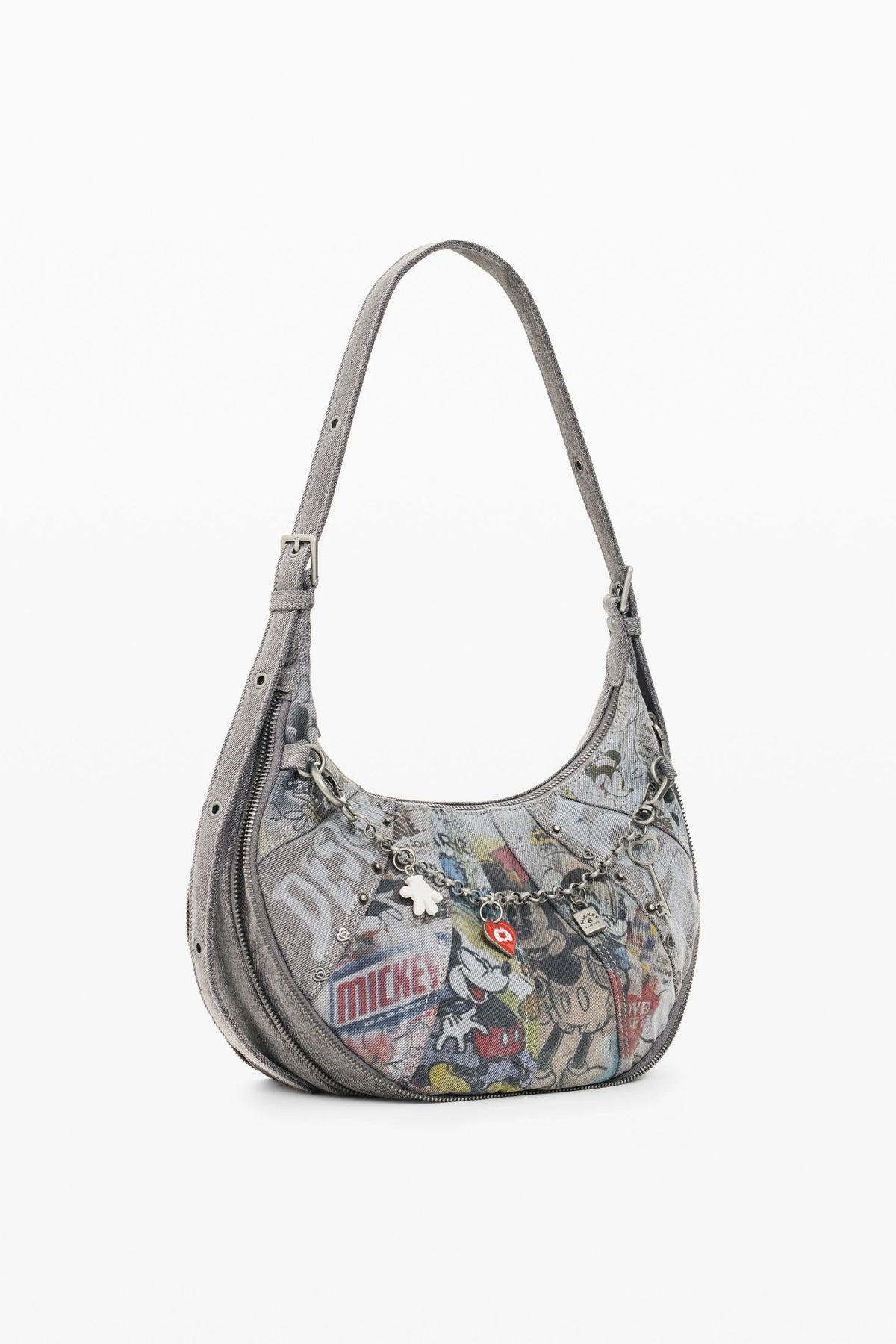 Borsa Denim Media Mickey 26WAXD222060