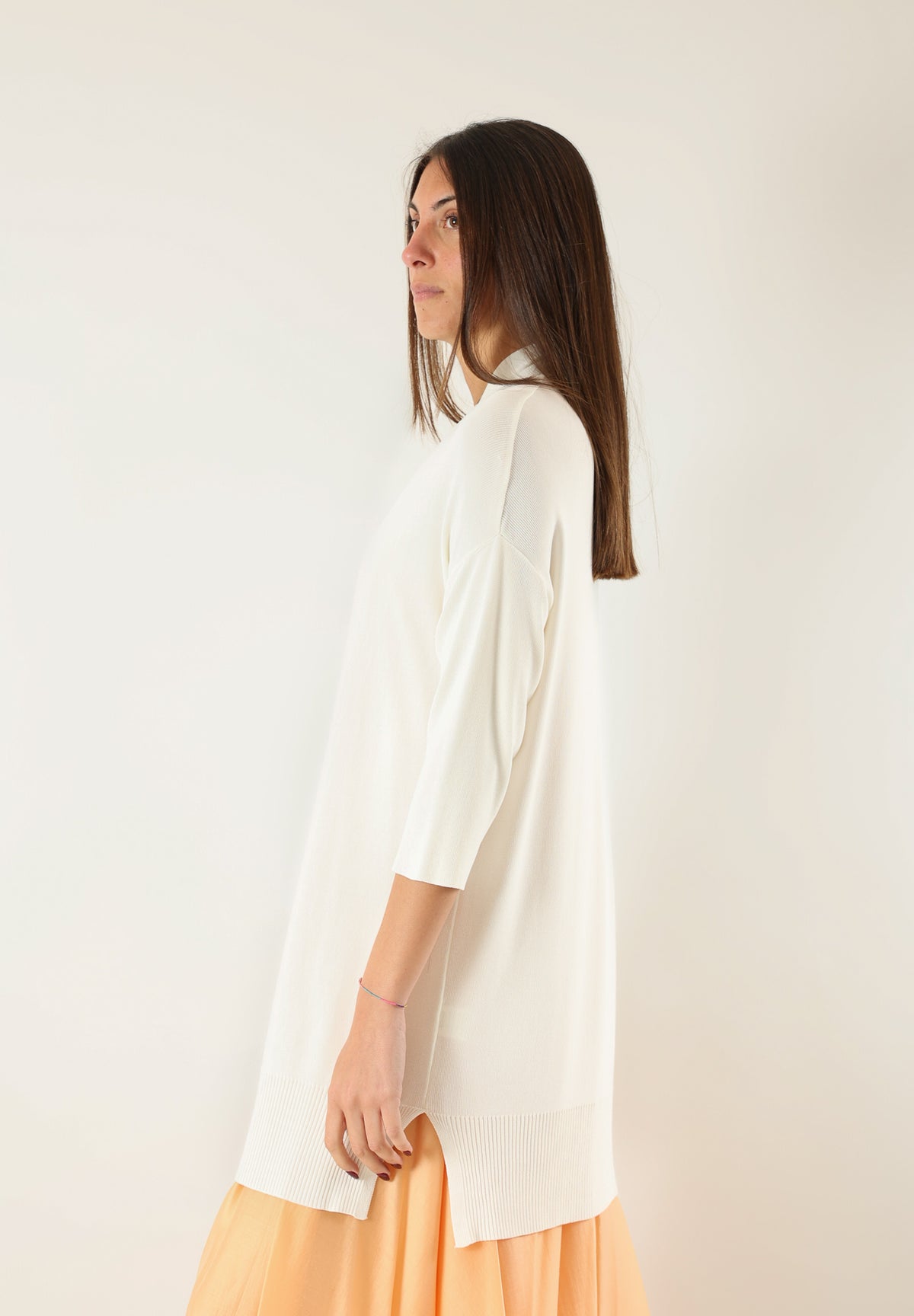 Cardigan Lungo in Maglia Leggera BY0800
