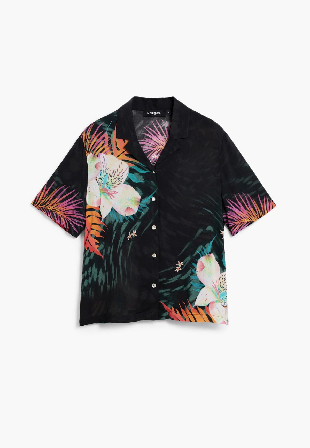 Camicia a maniche corte tropicale 26SWCW36