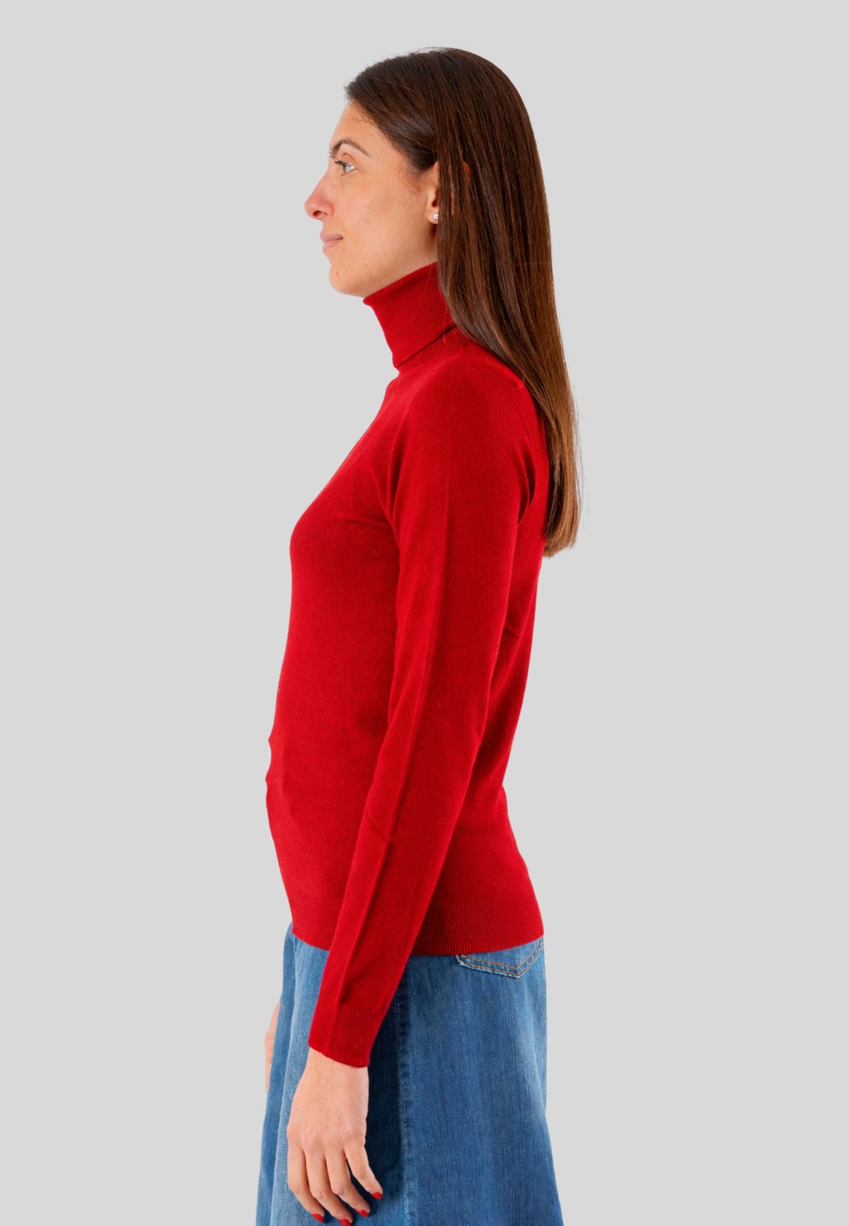 Maglia dolcevita rasato 3M0824CN