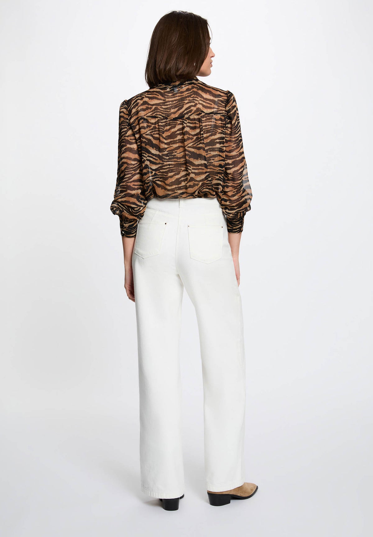 Camicia fantasia animalier CAHEL ( TAGLIE FRANCESI )