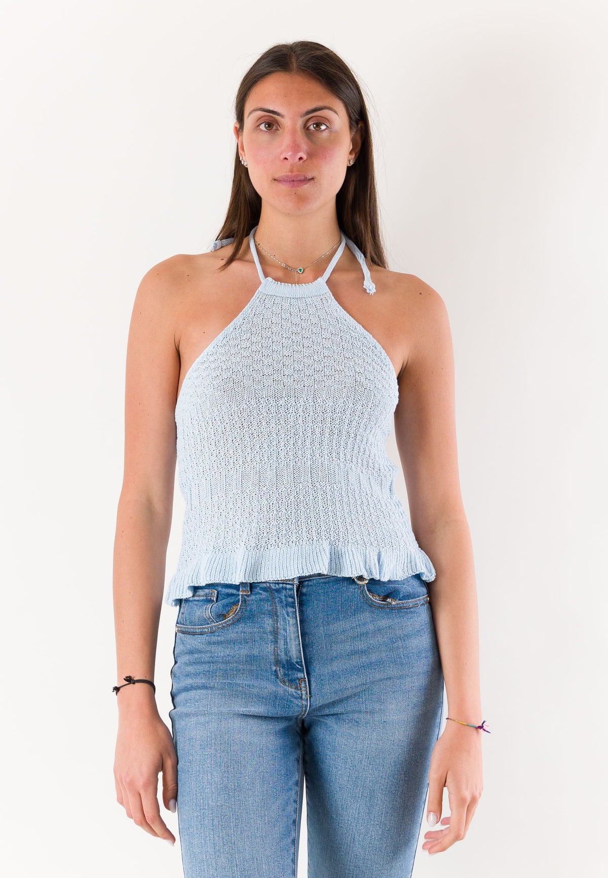 top scollo all'americana A0881