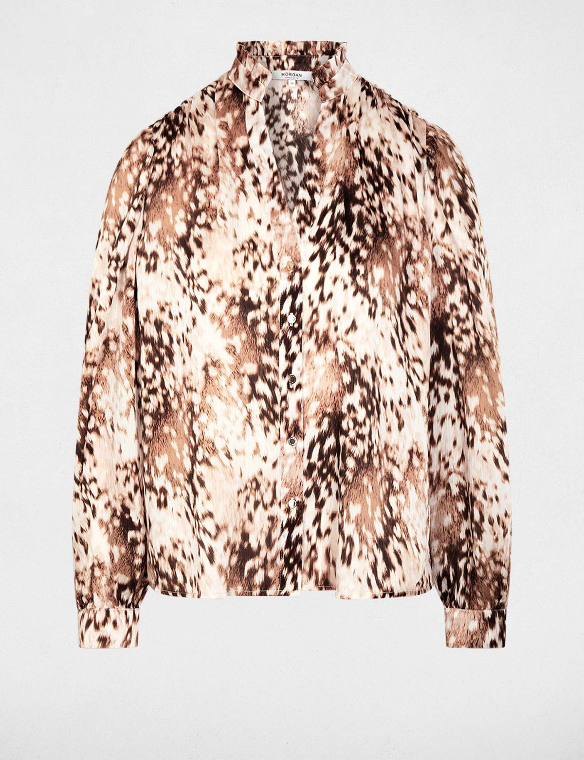 Morgan CIMARO camicia fantasia animalier