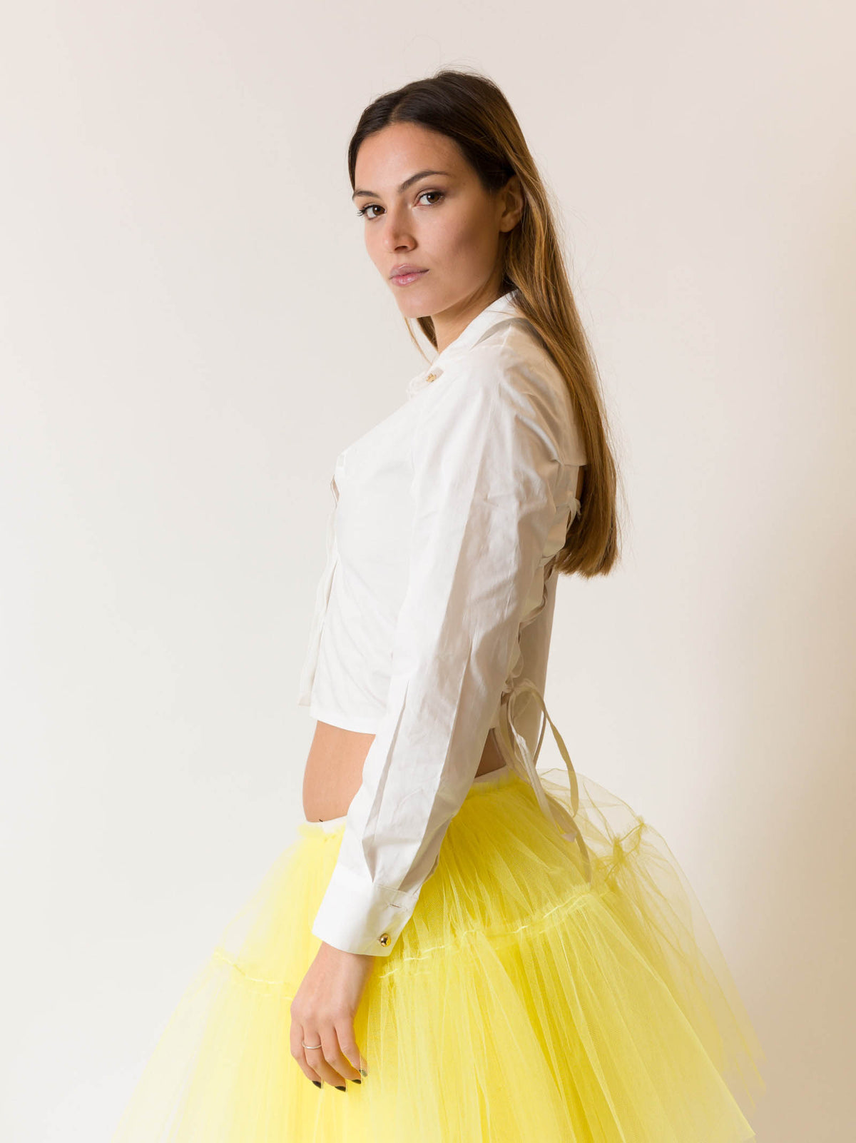 Camicia a incrocio sul retro DV901