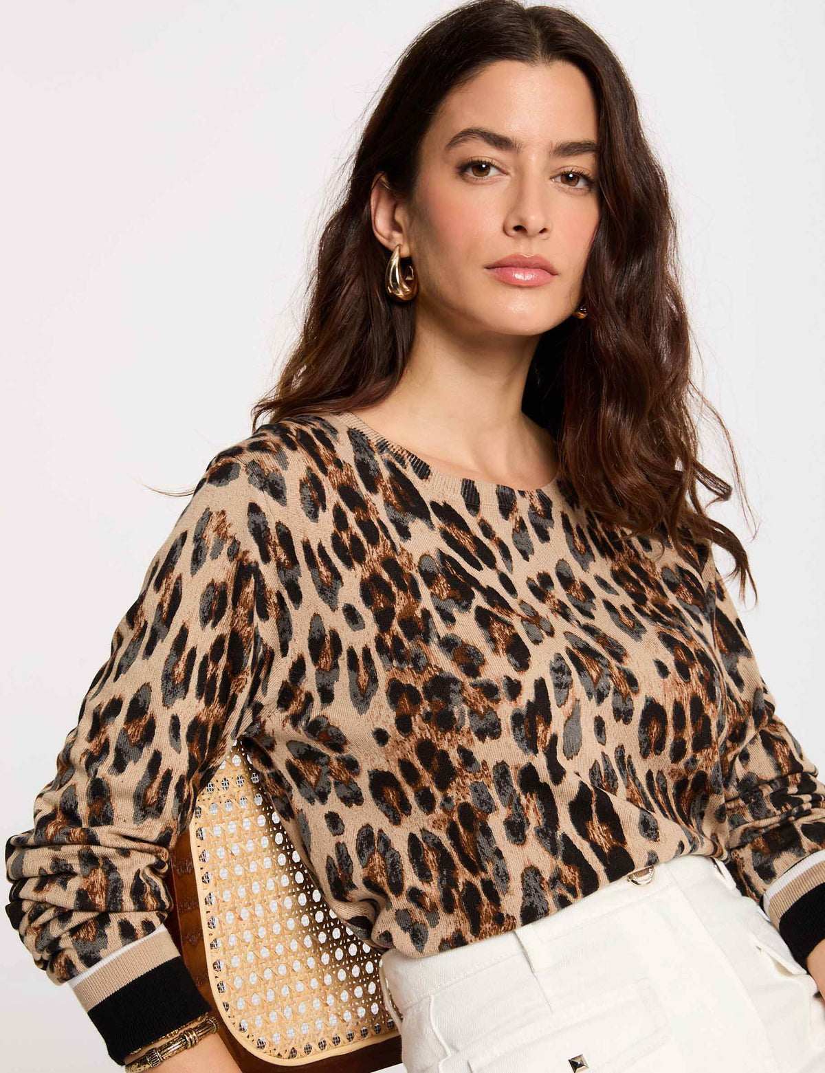 Morgan De Toi MPARTY maglia animalier