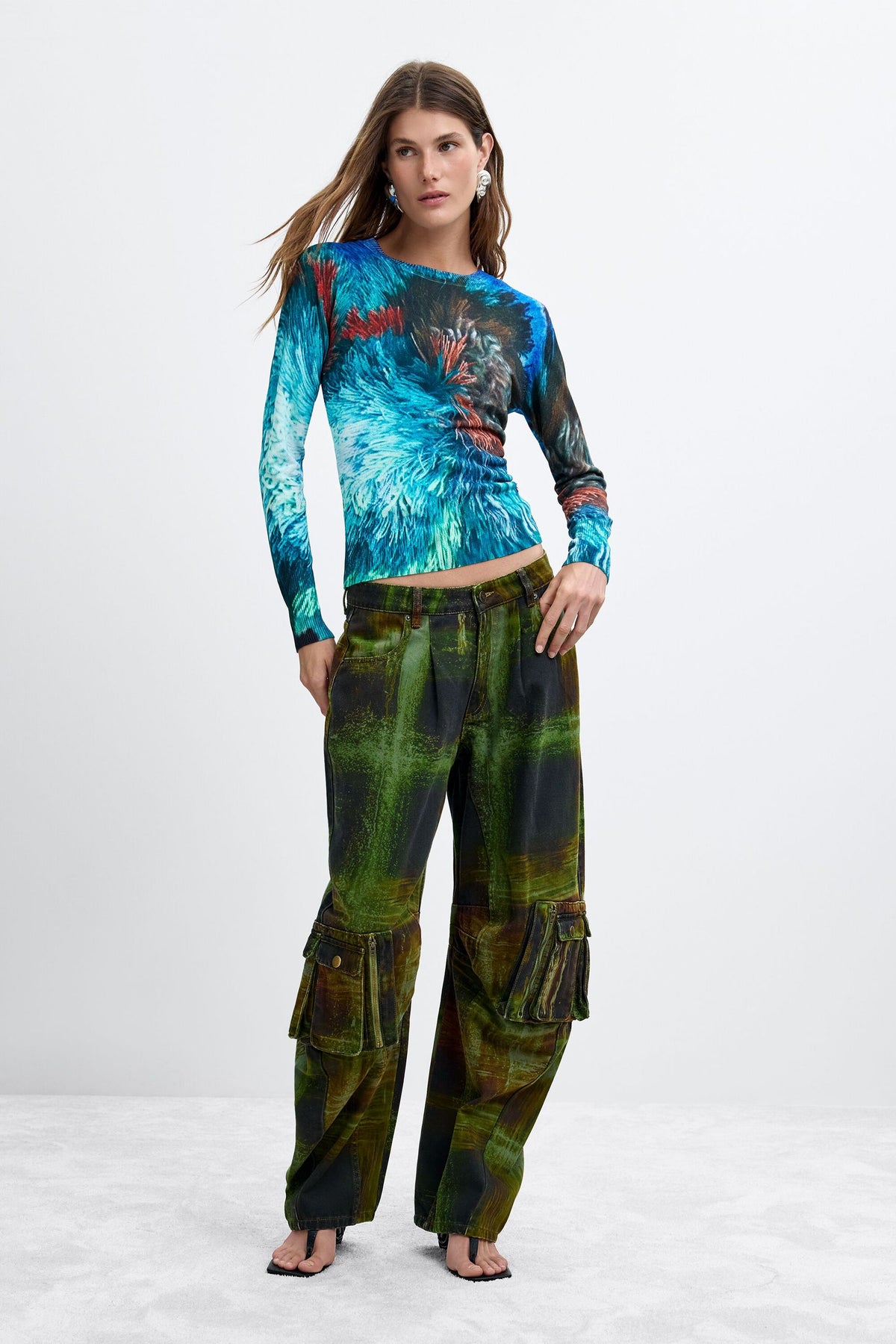 maglione stampato M. C. Lacroix 26WWJF025013